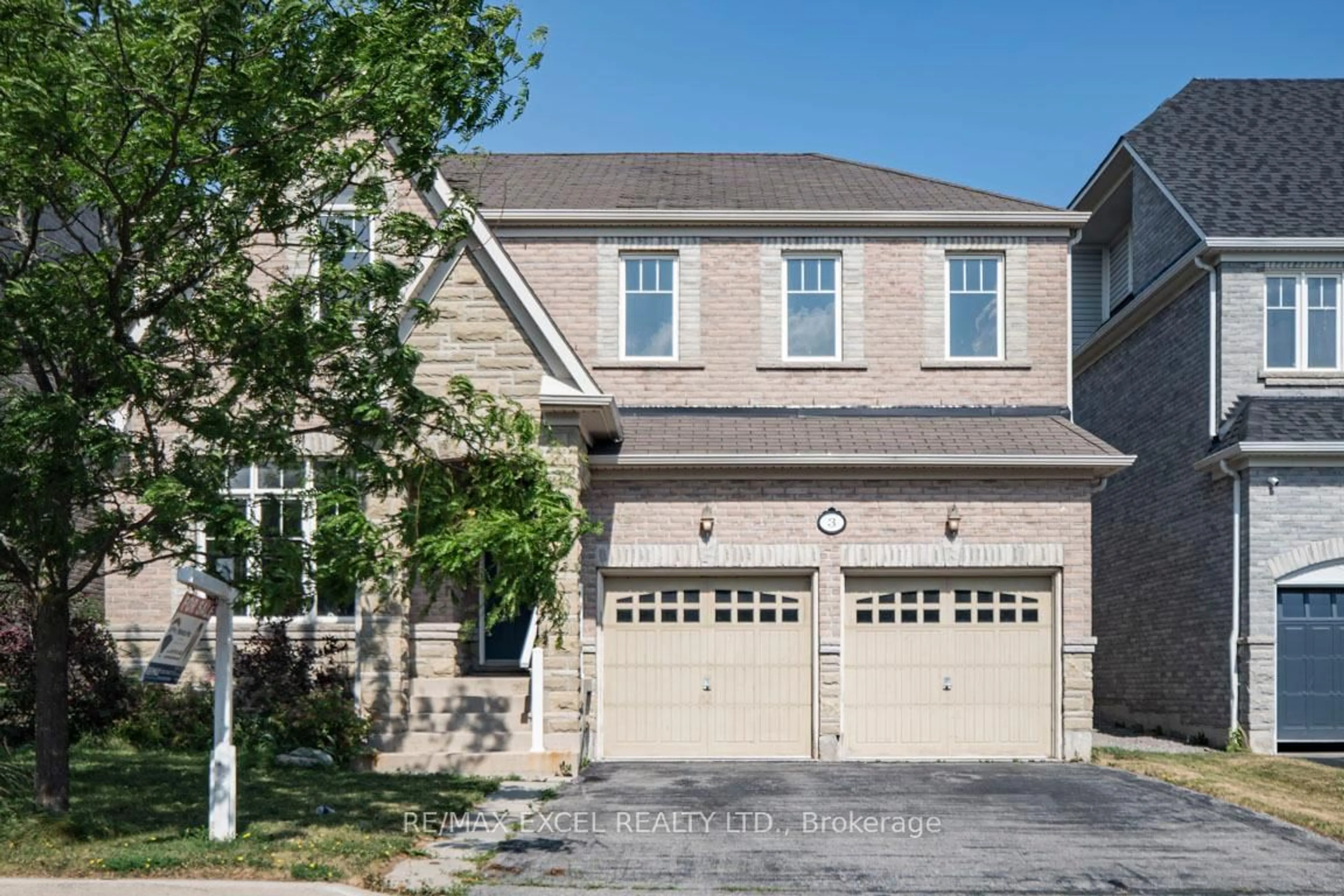 Home with brick exterior material, street for 3 Headon Ave, Ajax Ontario L1Z 1R4