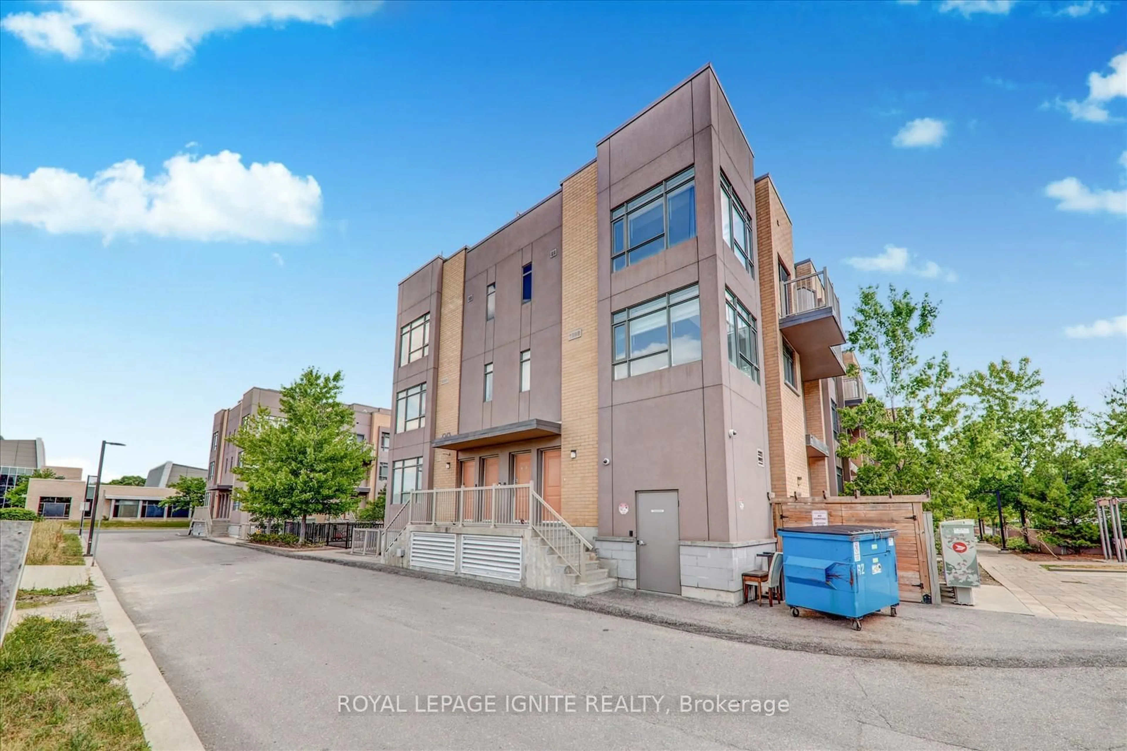 Home with brick exterior material, building for 90 Orchid Place Dr #310, Toronto Ontario M1B 0C4