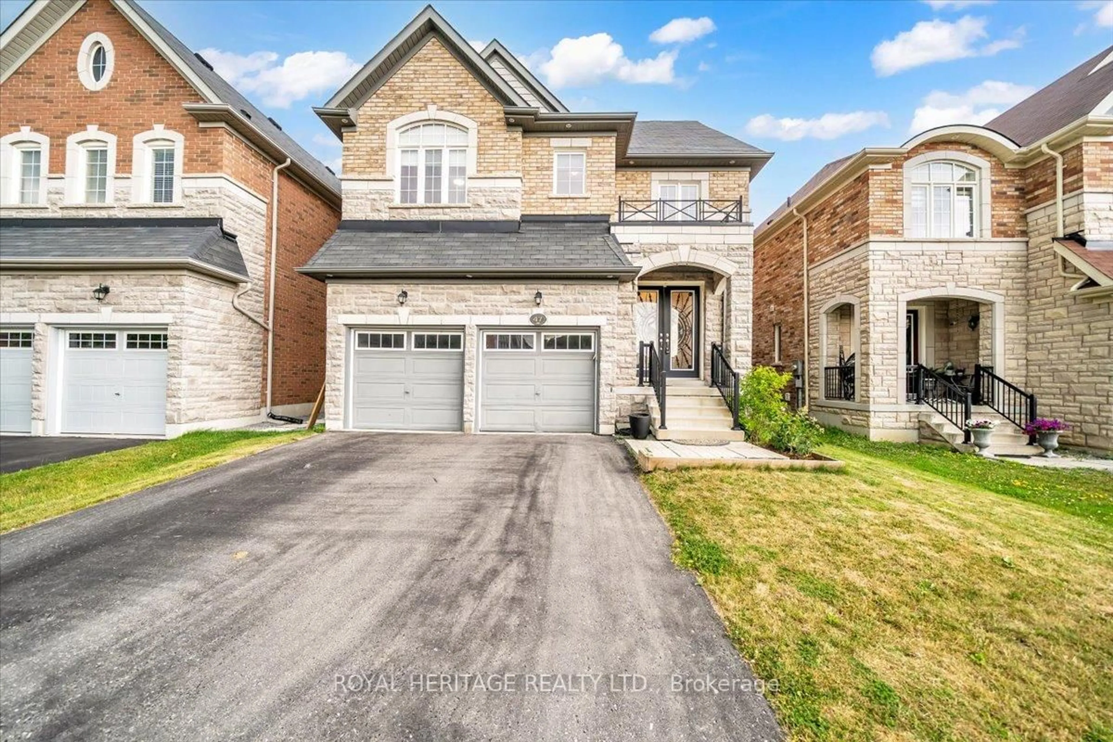 Home with brick exterior material, street for 47 Buttonshaw St, Clarington Ontario L1C 0S5