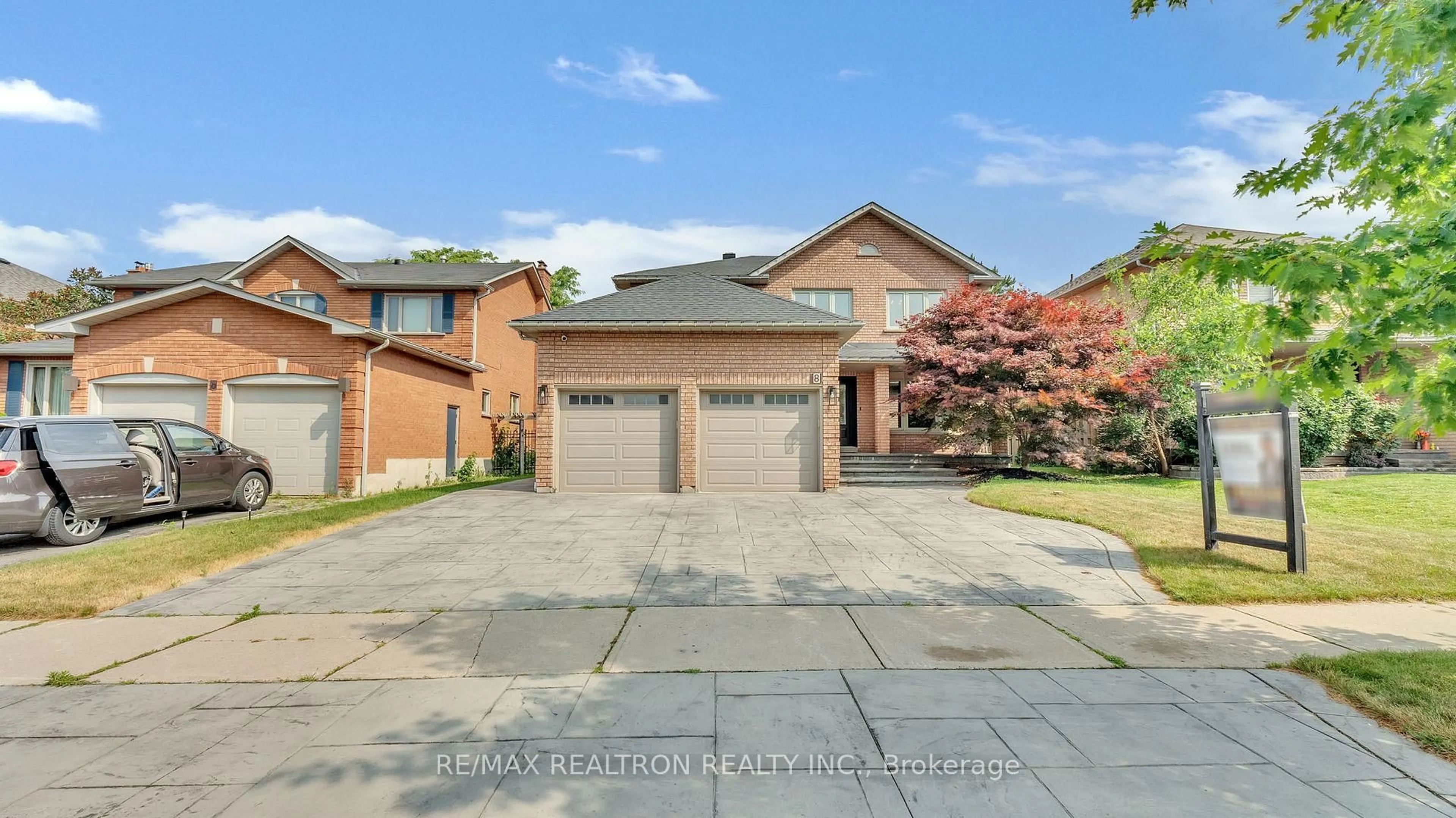 Home with brick exterior material, street for 8 Falstaff Cres, Whitby Ontario L1R 1W3