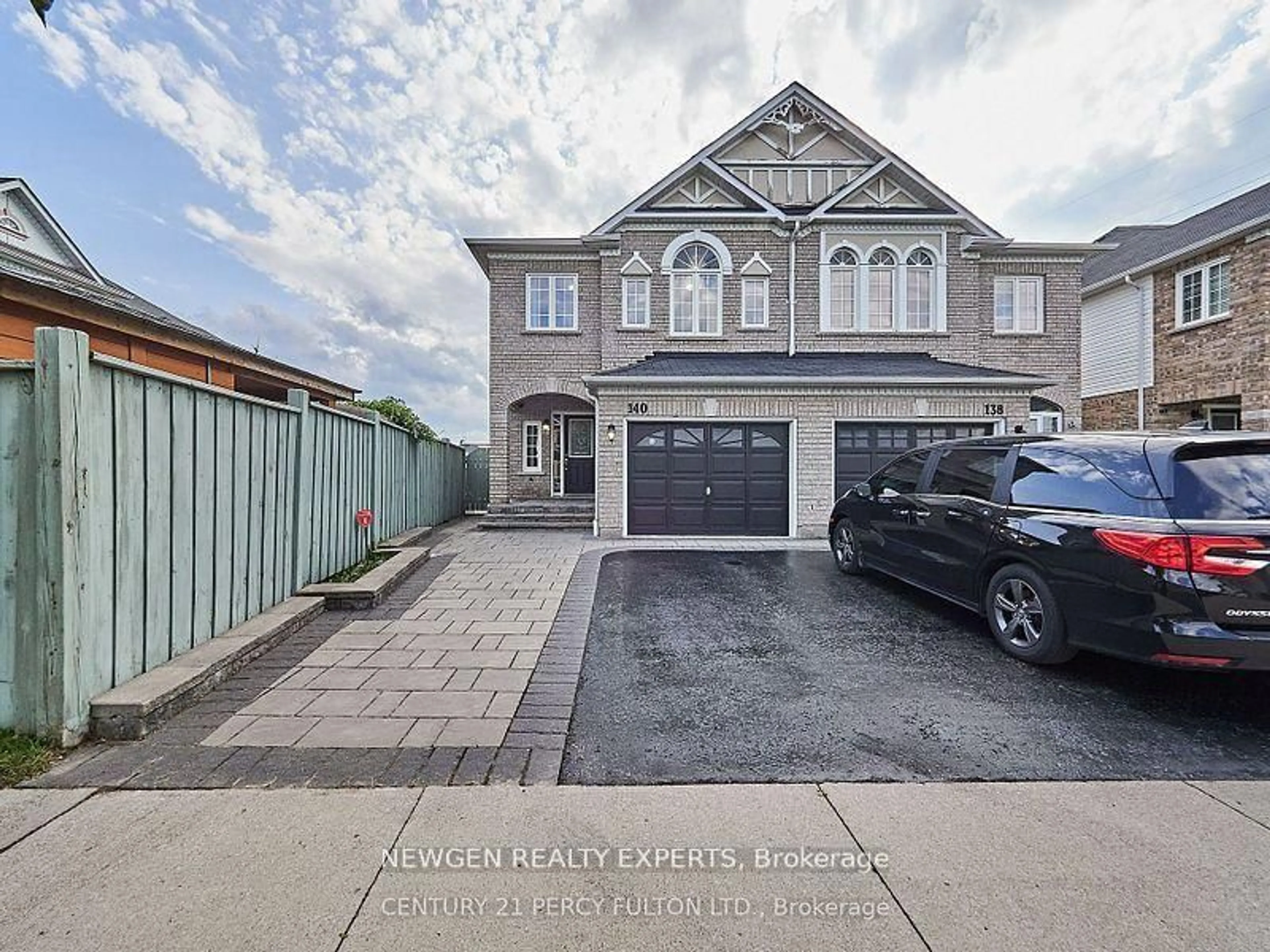 A pic from outside/outdoor area/front of a property/back of a property/a pic from drone, street for 140 Atherton Ave, Ajax Ontario L1T 0L2