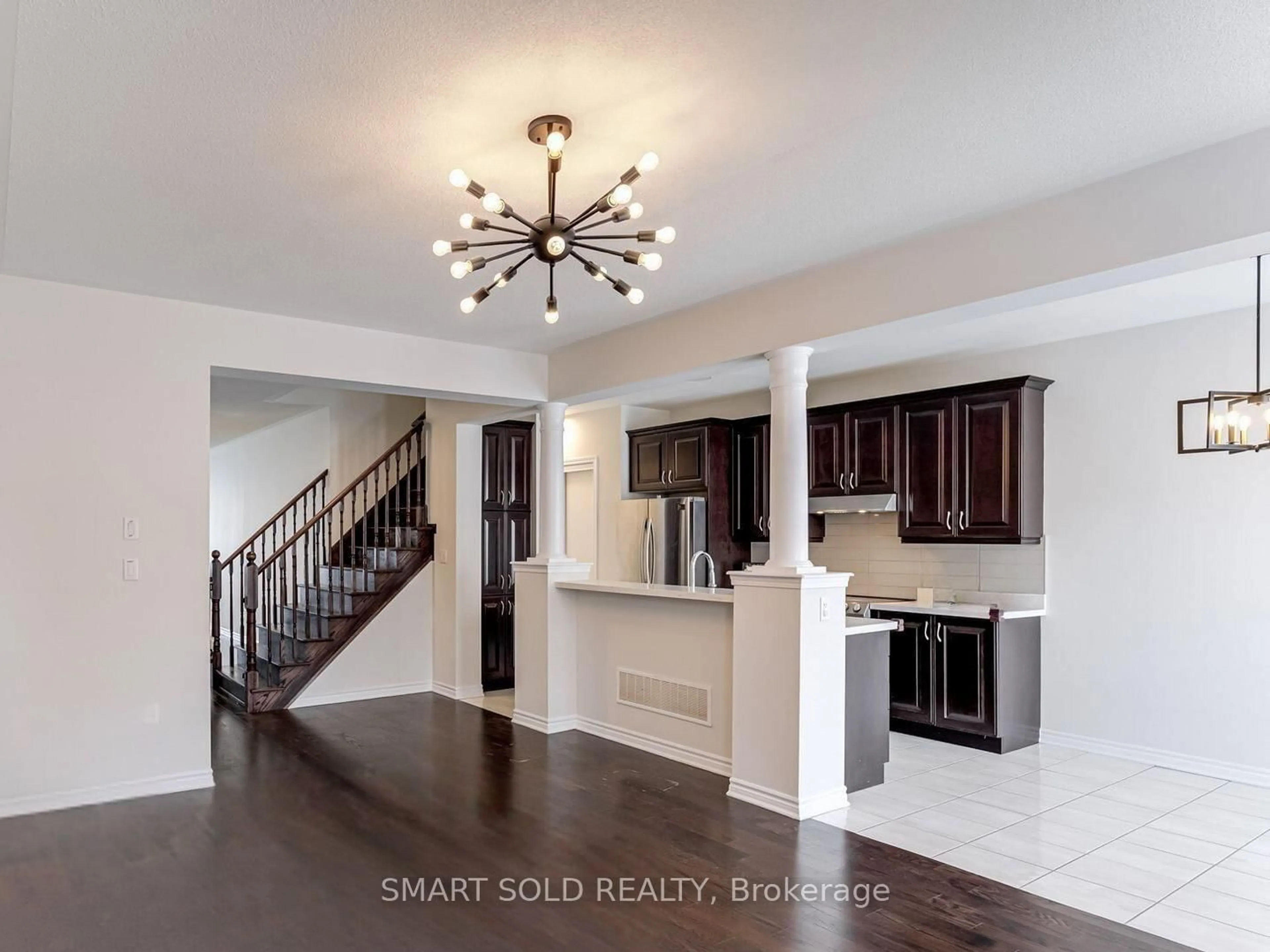 Open concept kitchen, unknown for 1044 Cameo St, Pickering Ontario L1X 0G3