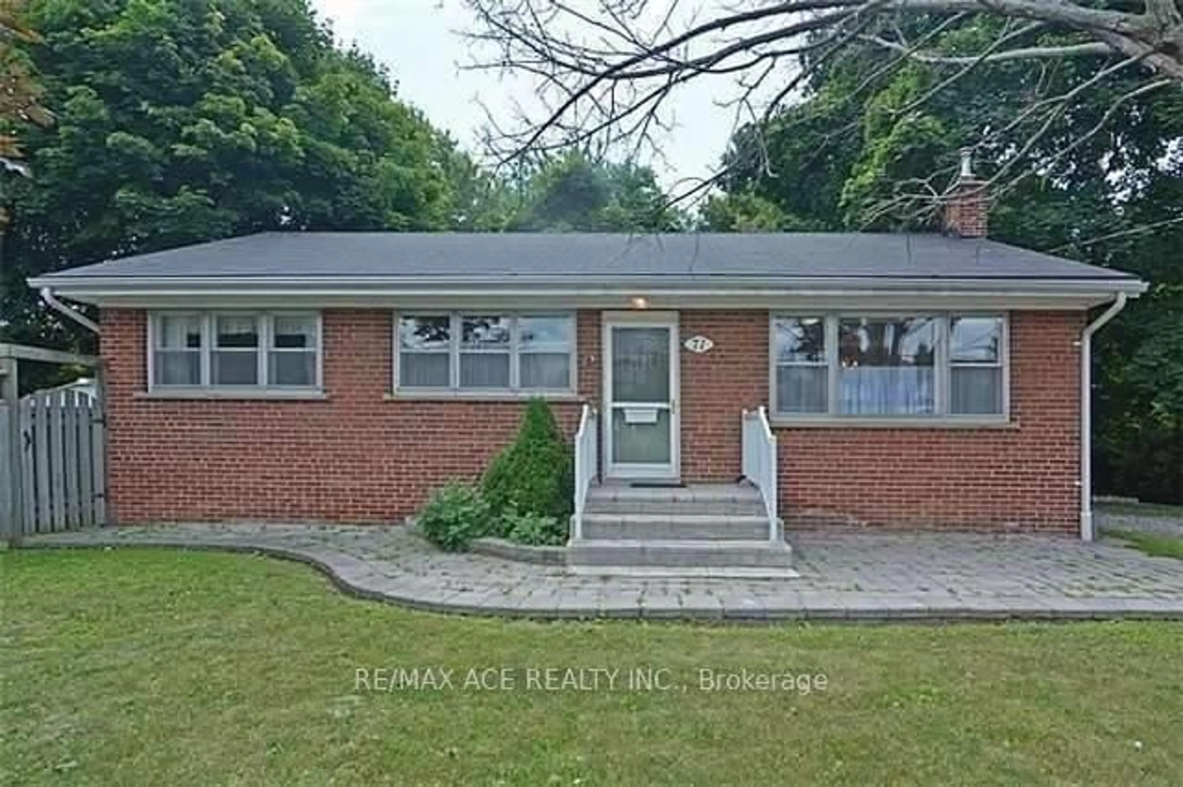 Home with brick exterior material, street for 71-73 Grace St, Toronto Ontario M1J 2M6