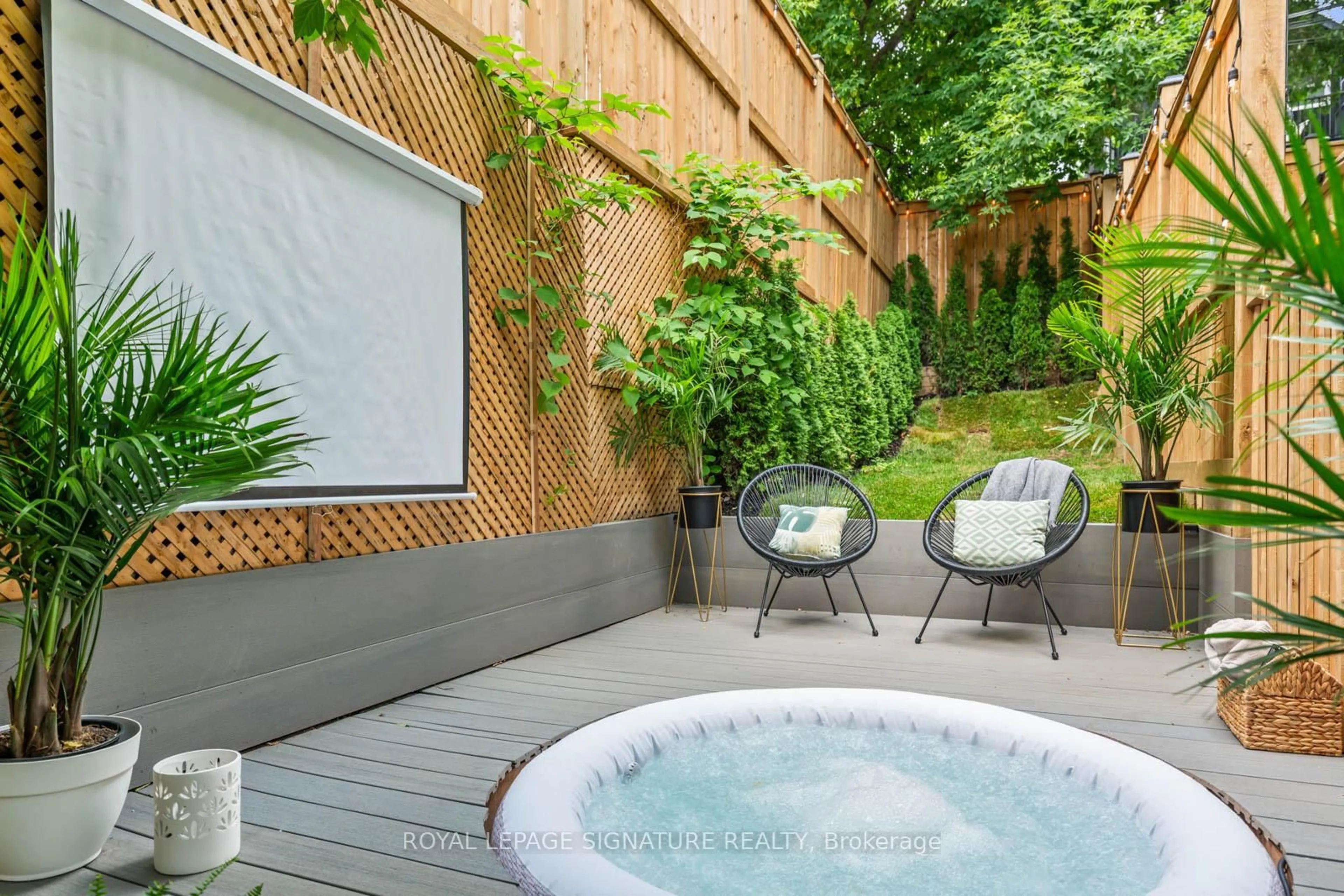 Patio, street for 24 Harriet St, Toronto Ontario M4L 2E9