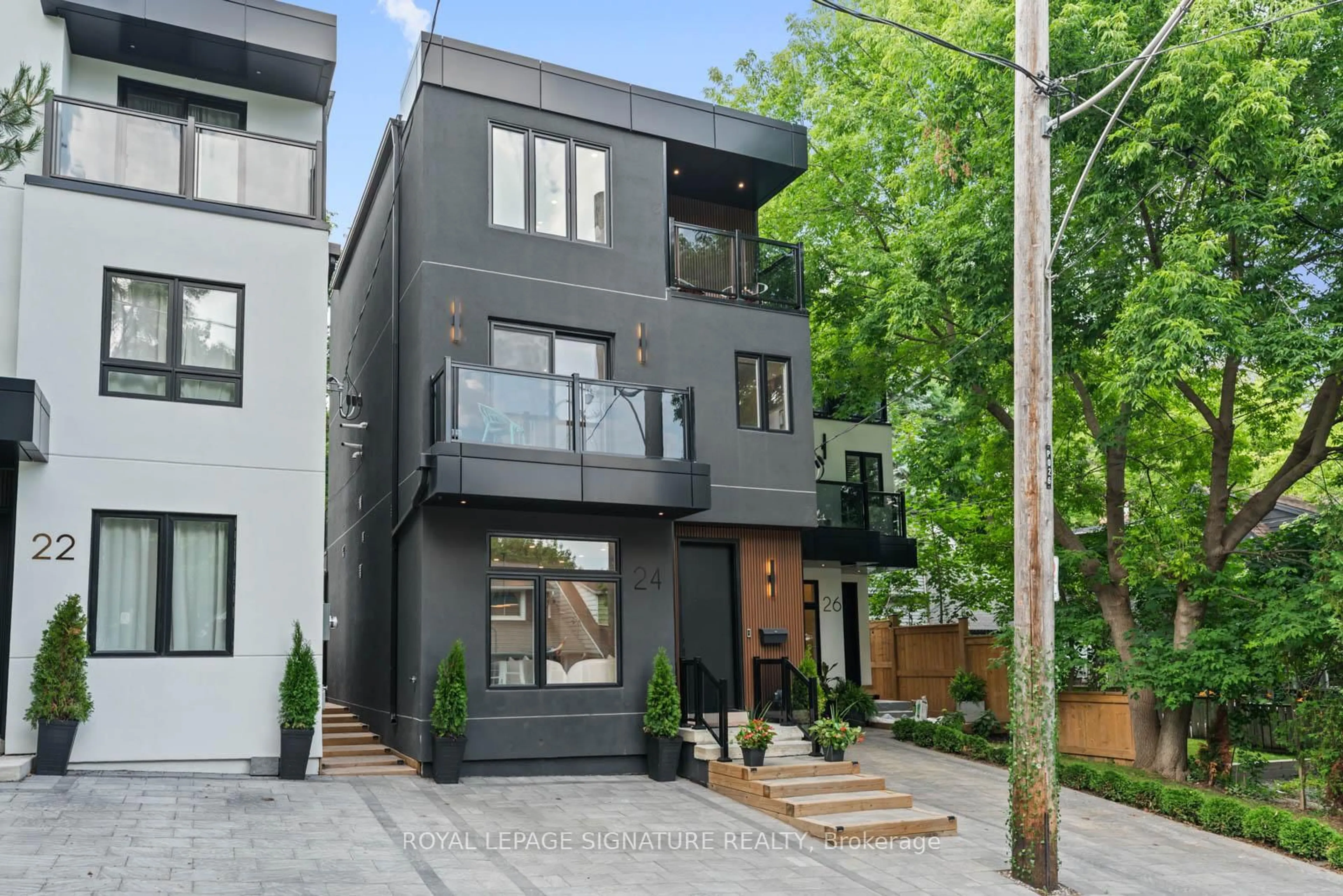 Home with brick exterior material, street for 24 Harriet St, Toronto Ontario M4L 2E9