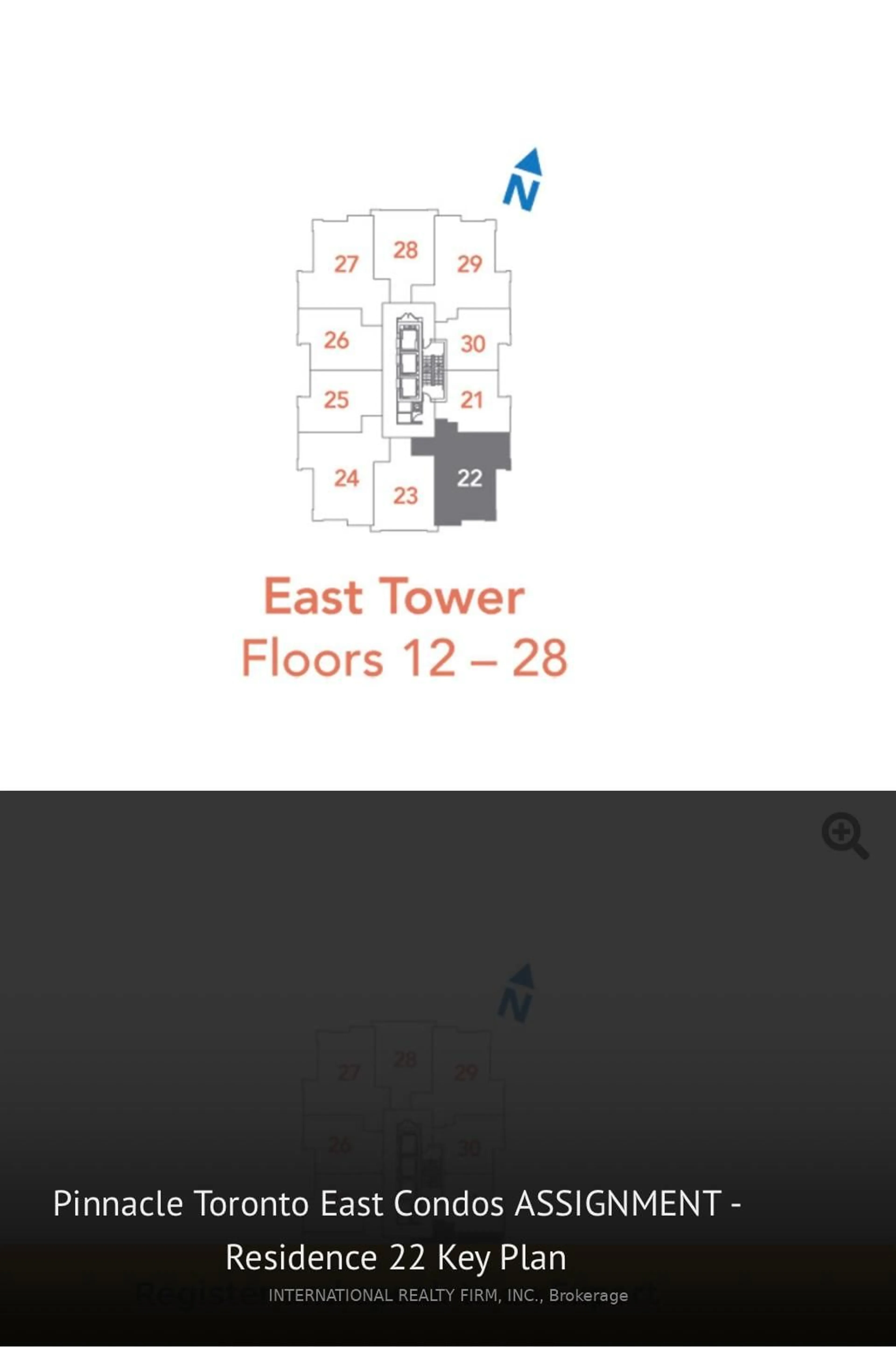 Floor plan for 3270 Sheppard Ave #PH1, Toronto Ontario M1T 3K3