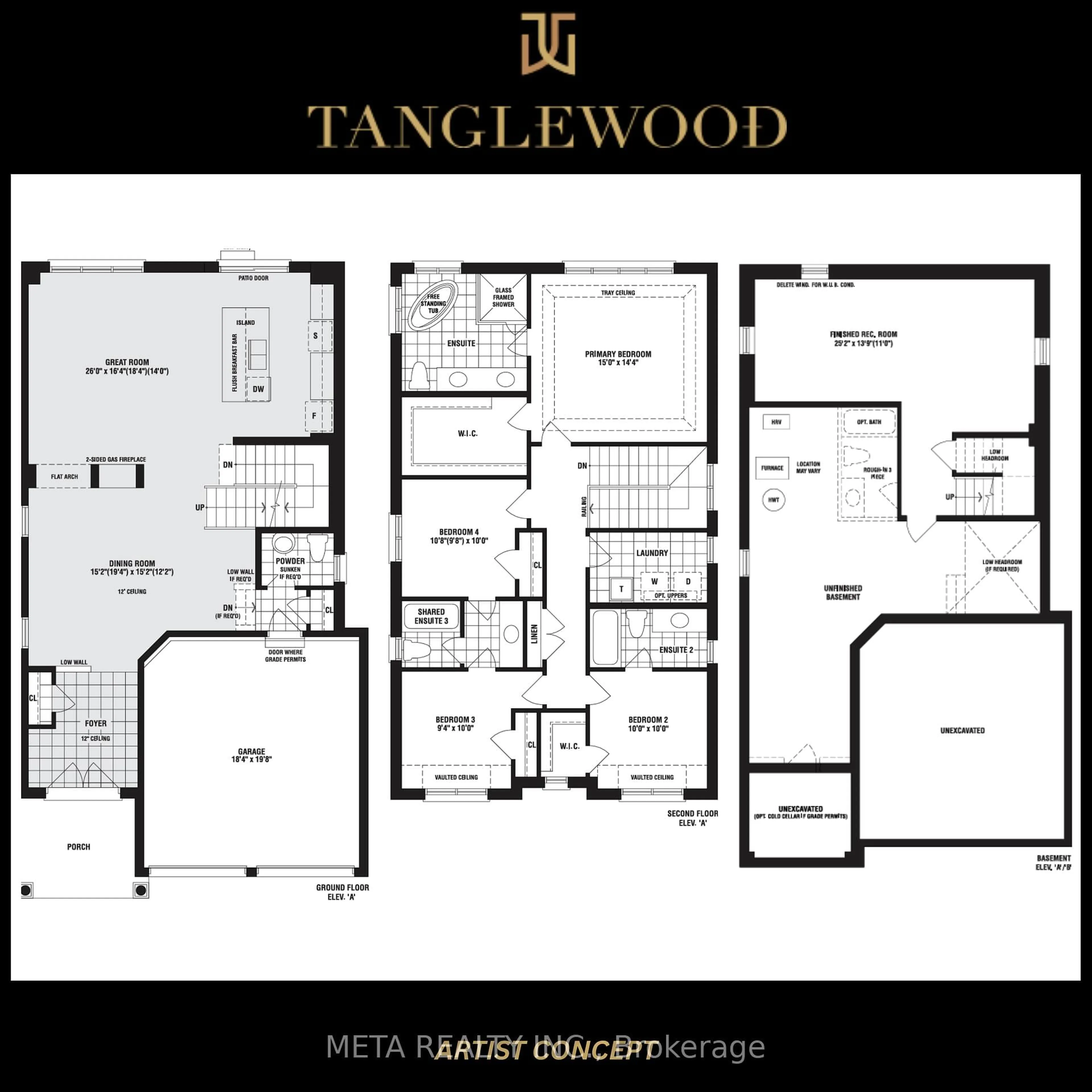 Floor plan for 1211 Wilmington Ave, Oshawa Ontario L1L 0T4
