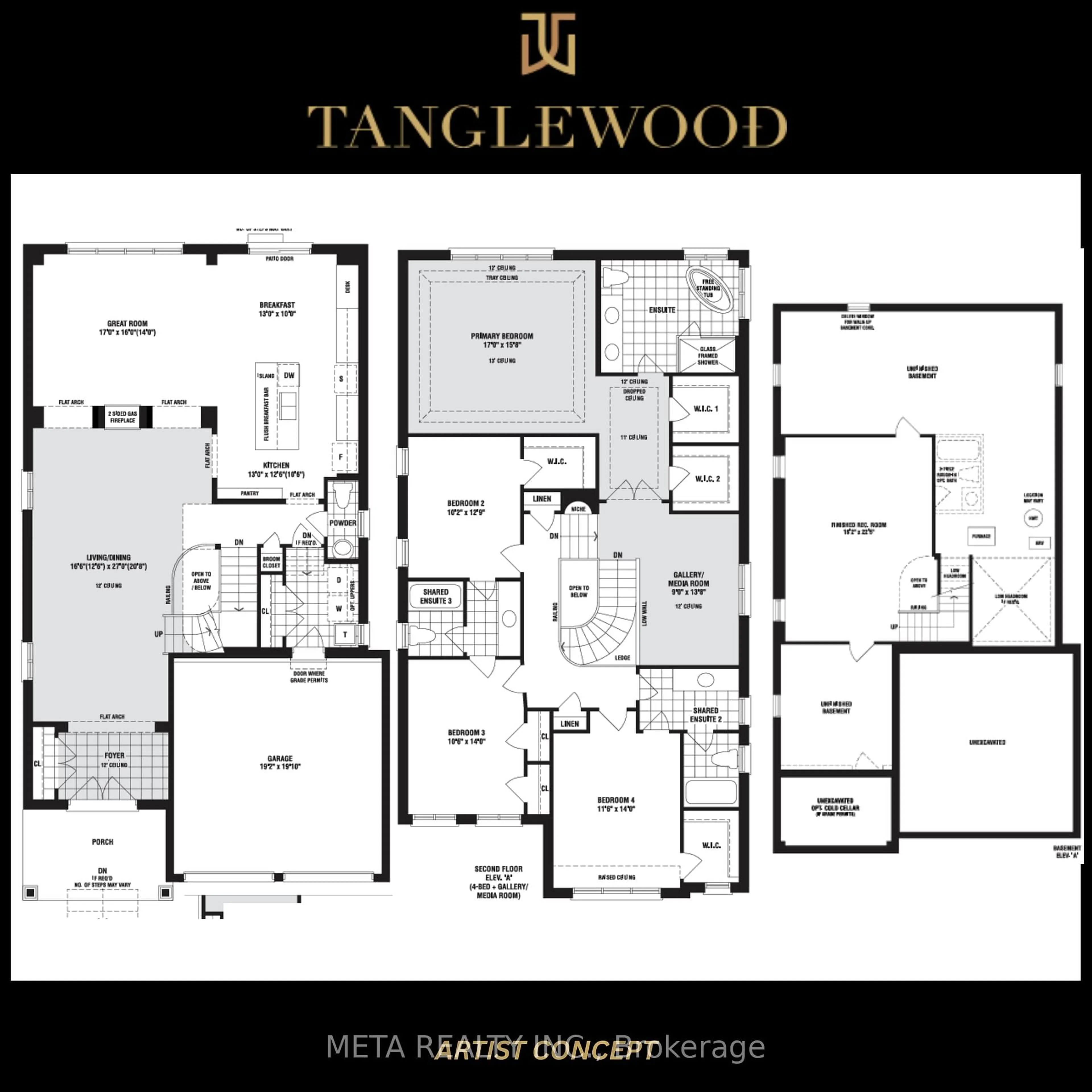 Floor plan for 901 Rexton Dr, Oshawa Ontario L1L 0T1