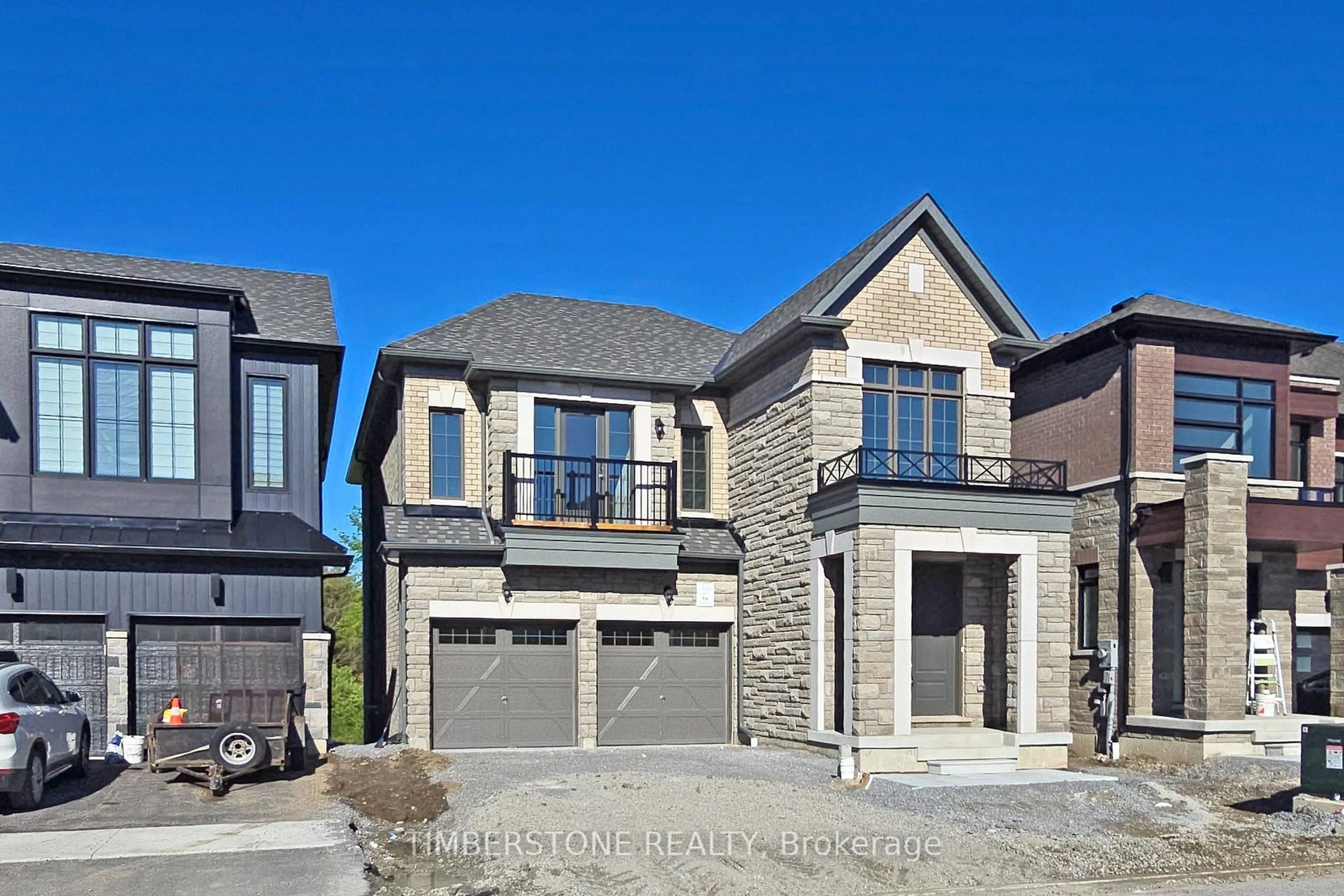 Home with brick exterior material, street for 1030 Pisces Tr, Pickering Ontario L1X 0P7