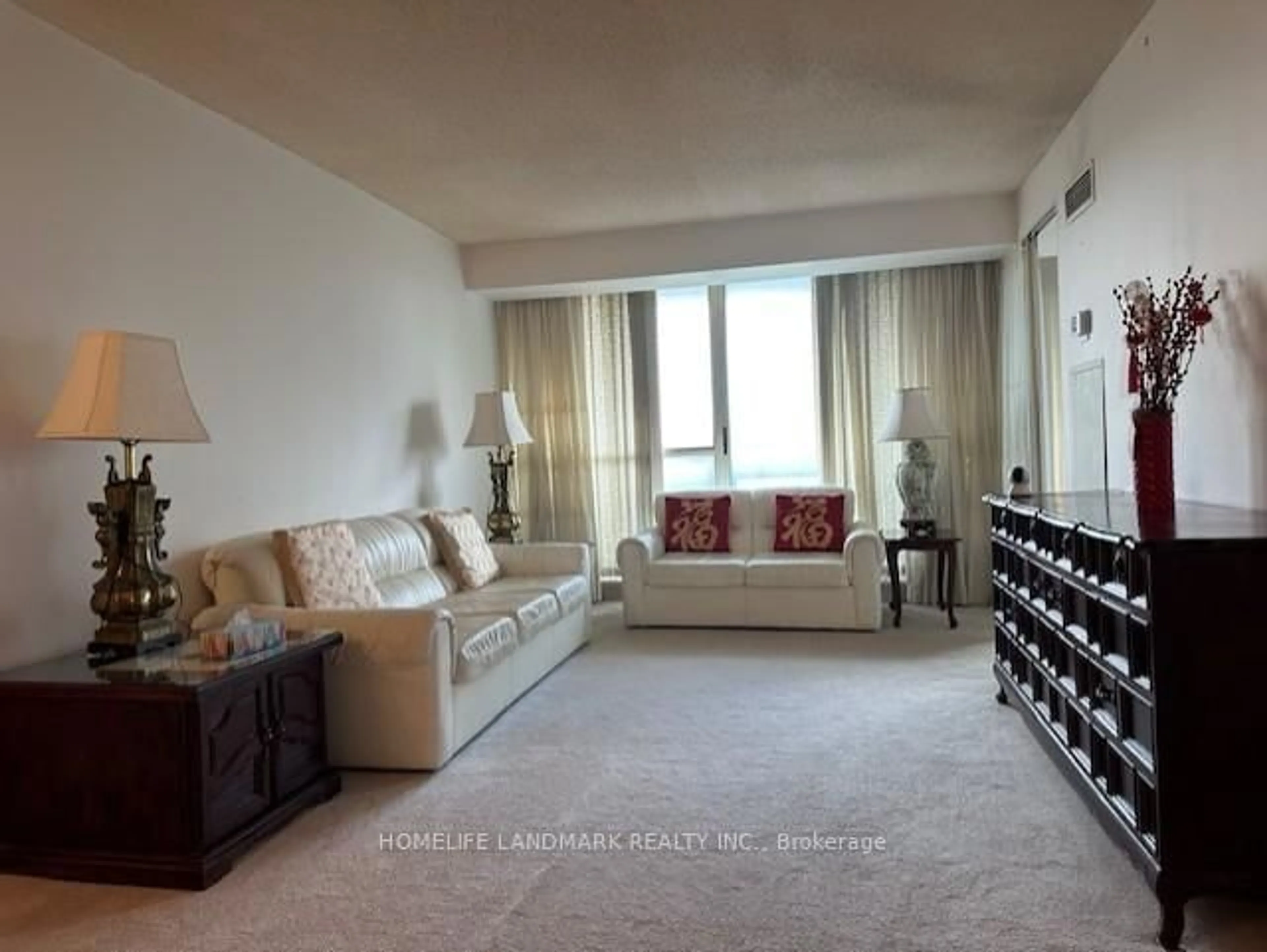 Living room with furniture, unknown for 225 Bamburgh Circ #711, Toronto Ontario M1W 3X9