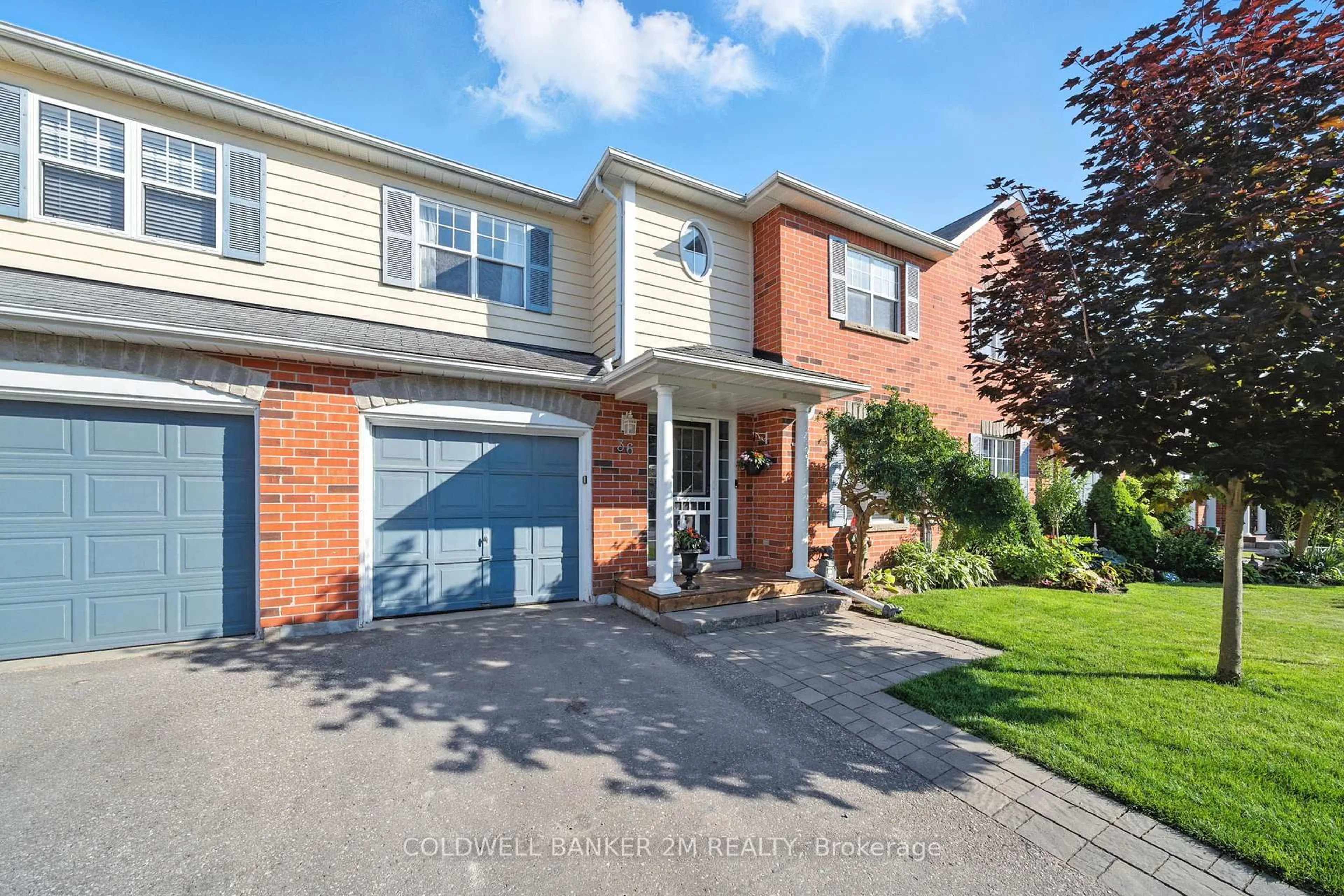 Home with brick exterior material, street for 2800 Courtice Rd #36, Clarington Ontario L1E 2M6