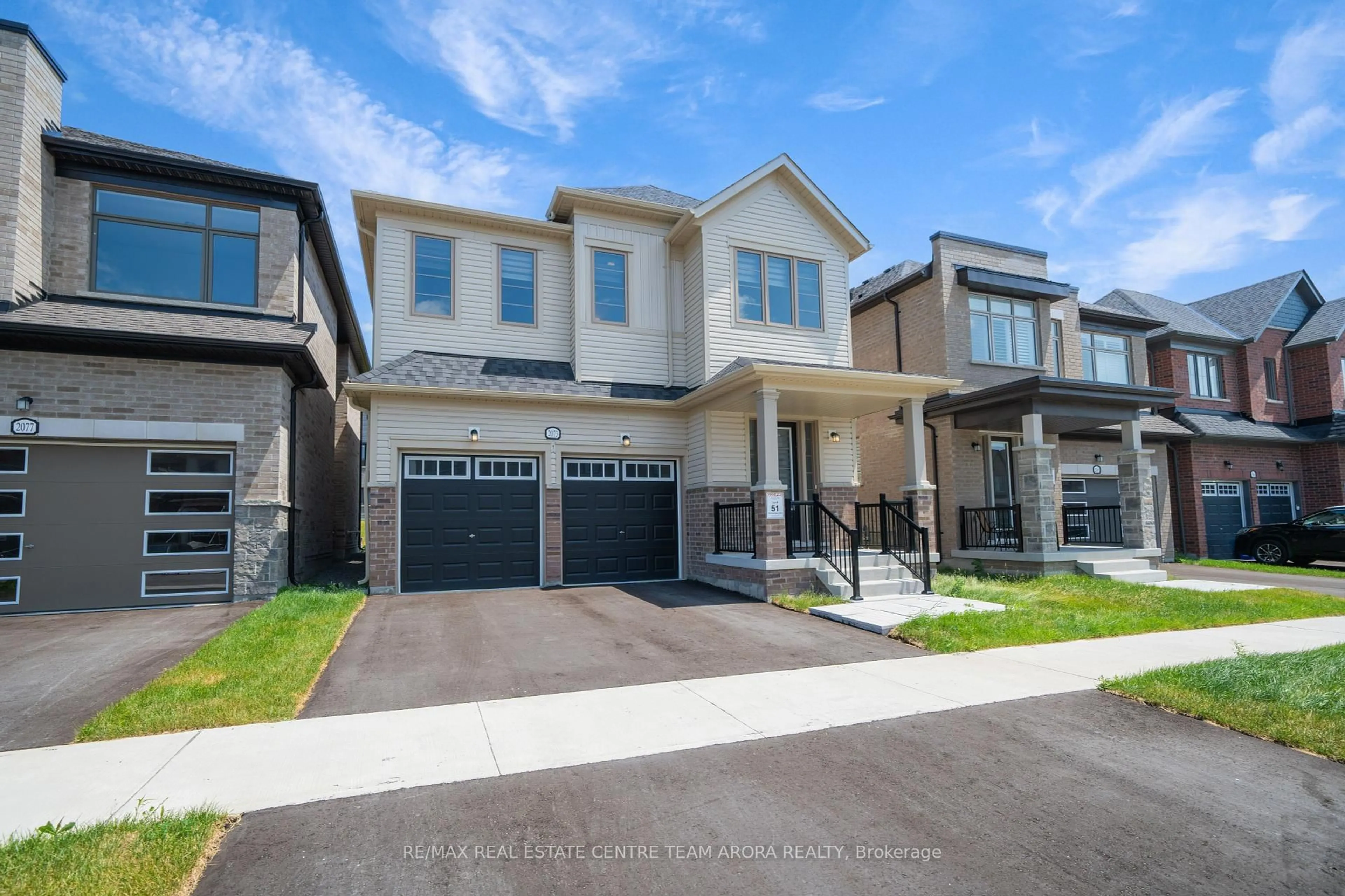 Home with brick exterior material, street for 2073 Chris Mason St, Oshawa Ontario L1L 0S5