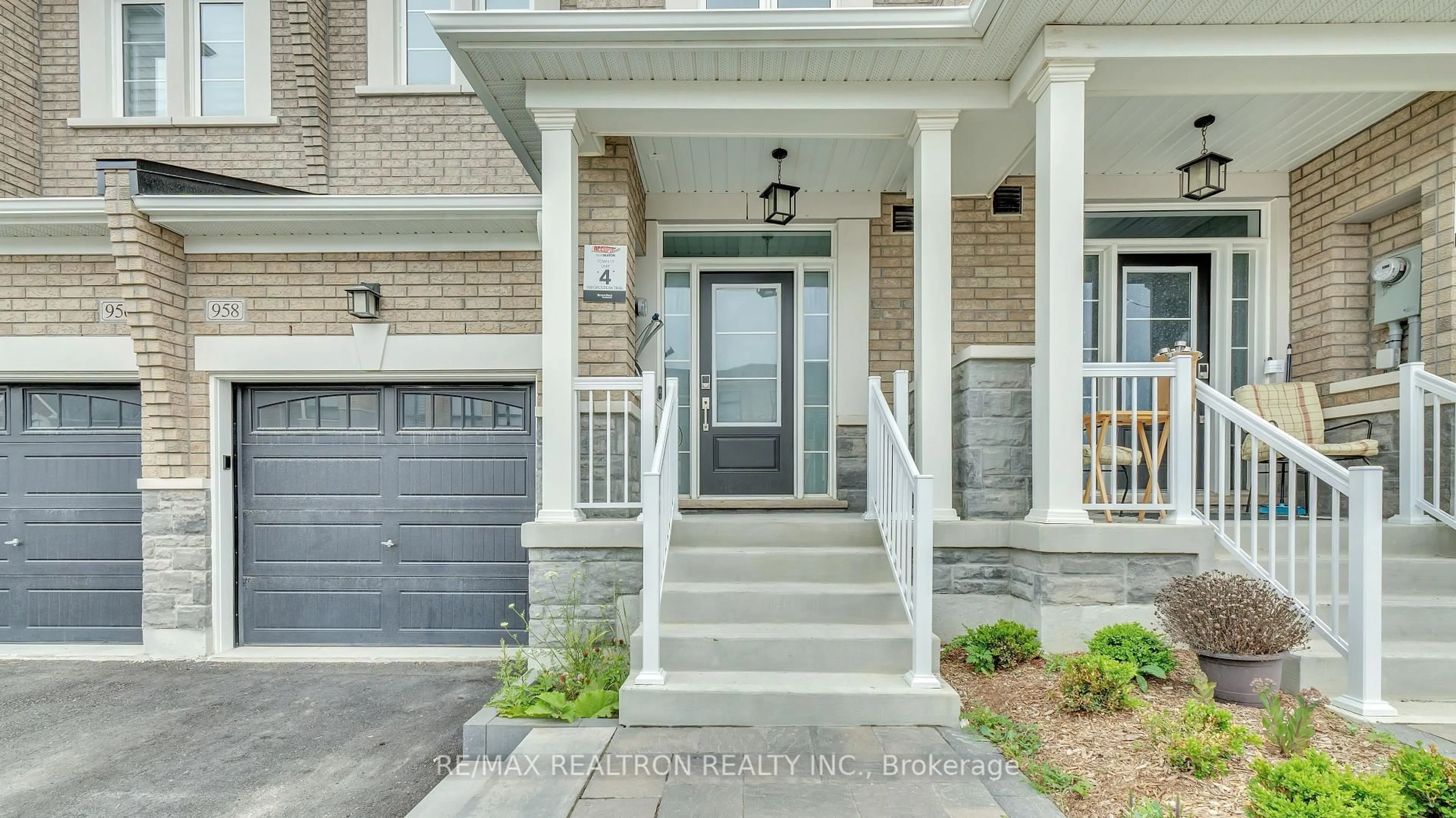 Home with brick exterior material, street for 958 Grosbeak Tr, Pickering Ontario L1X 0P6