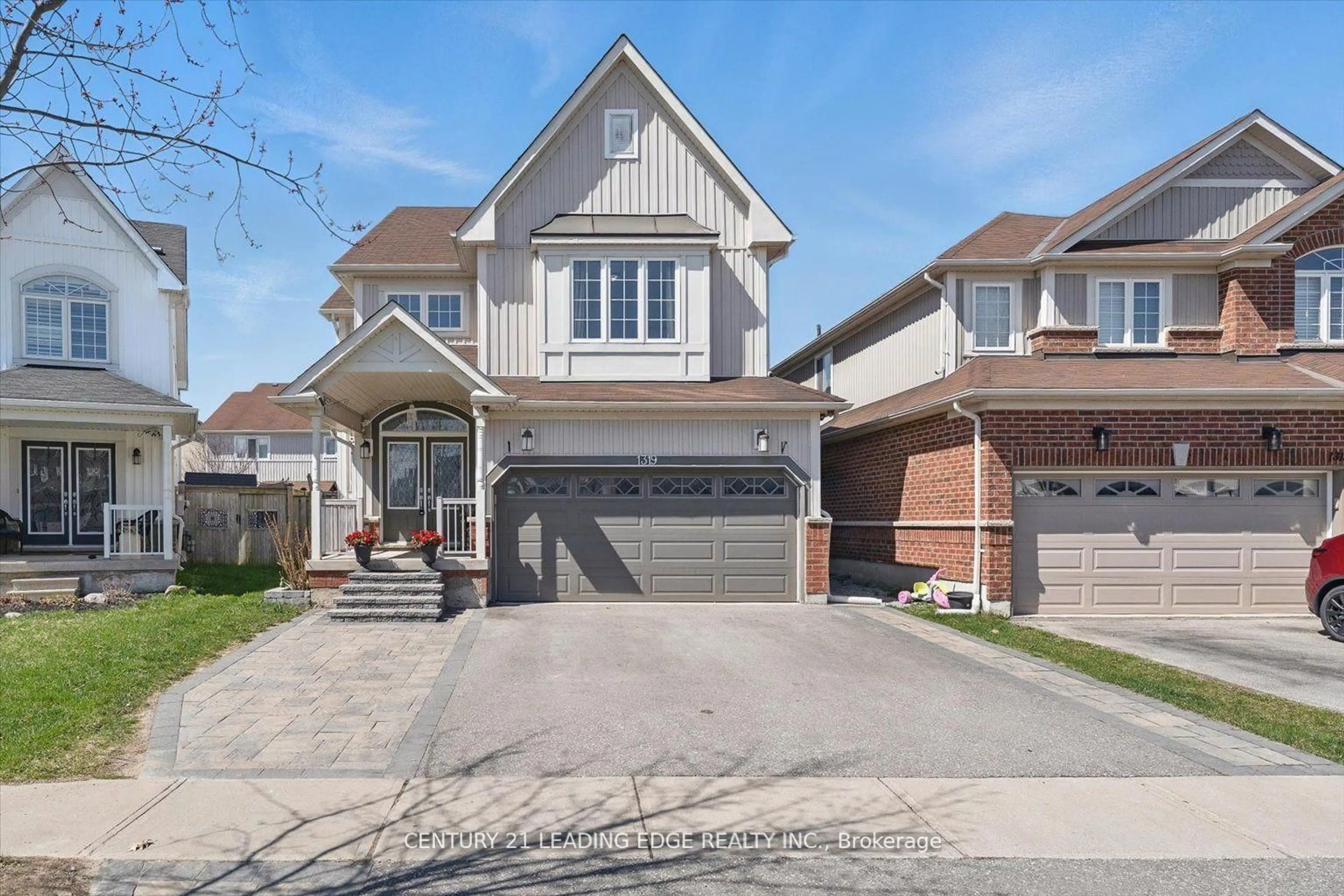 Home with brick exterior material, street for 1319 Gyatt Cres, Oshawa Ontario L1K 0M4