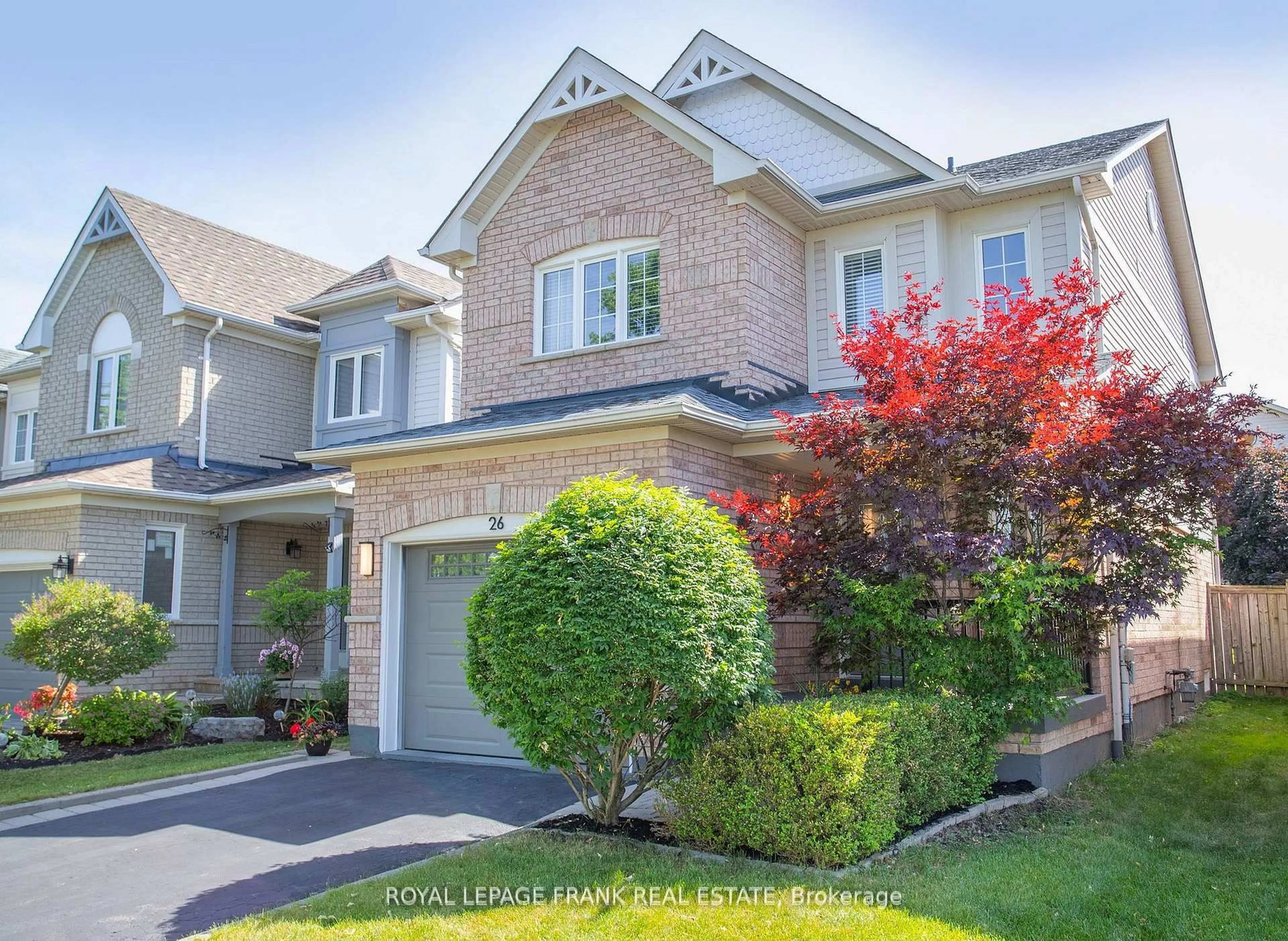 Home with brick exterior material, street for 26 Juneau Cres, Whitby Ontario L1R 3A3