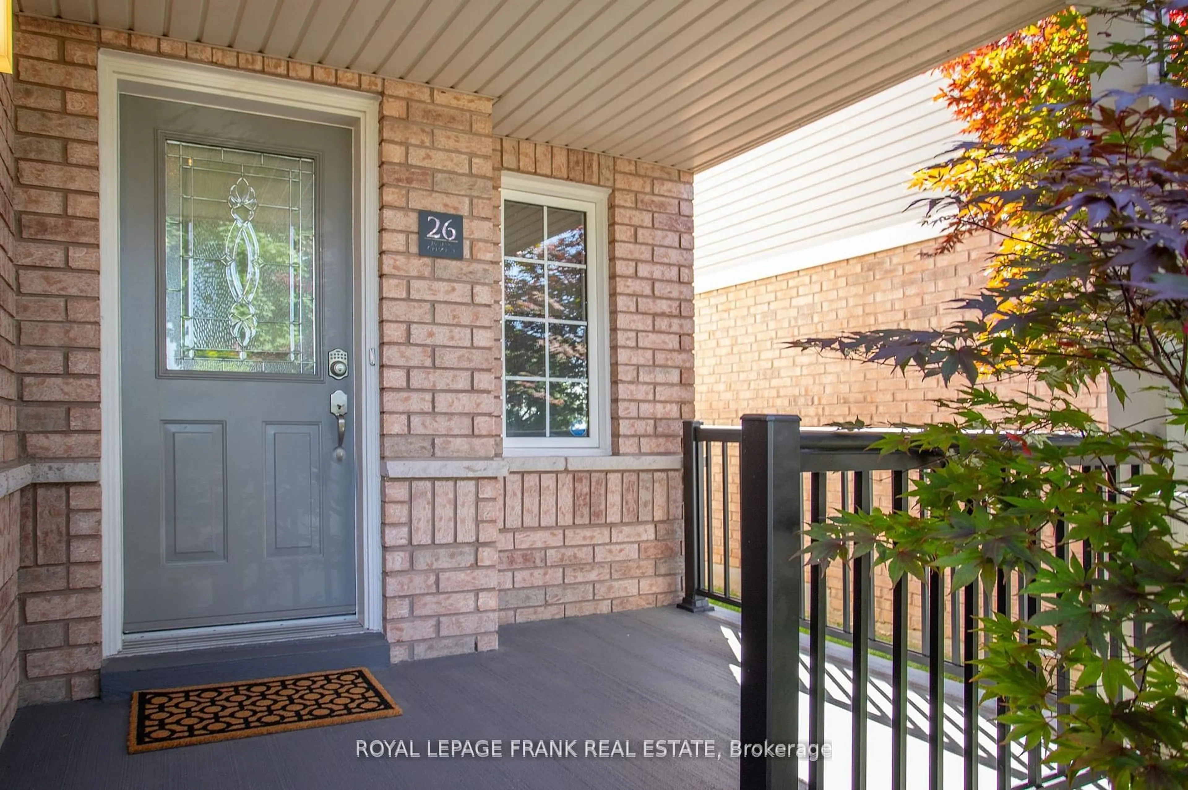 Indoor entryway for 26 Juneau Cres, Whitby Ontario L1R 3A3
