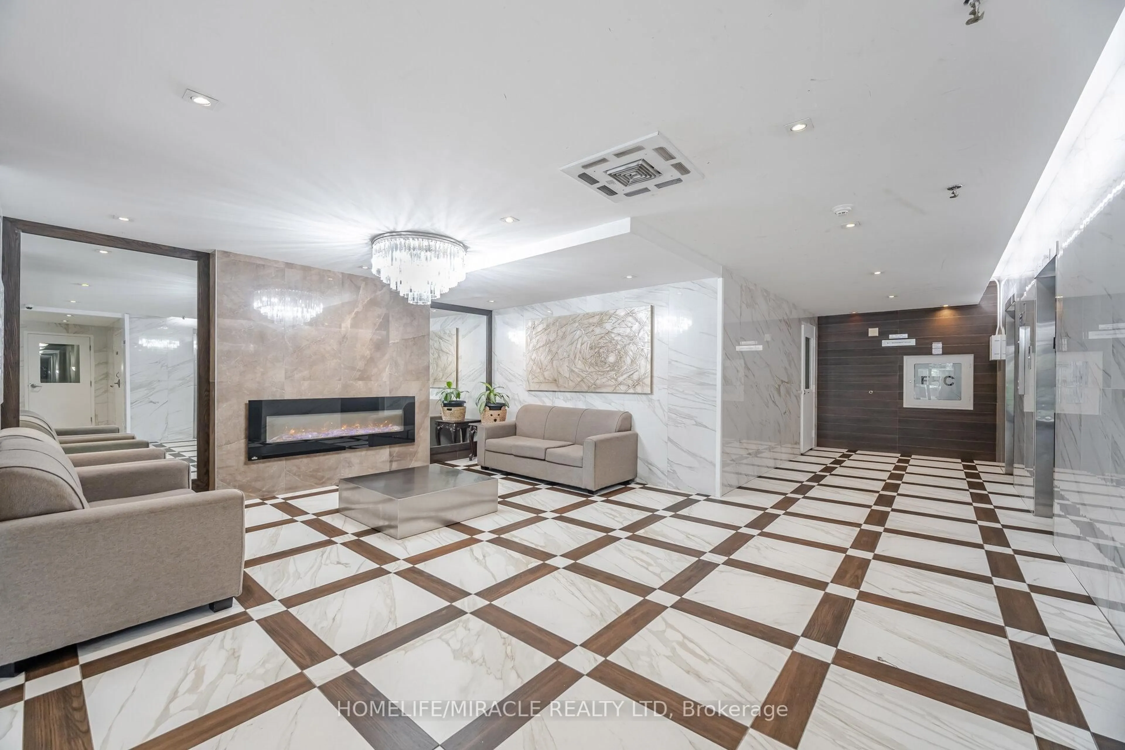 Lobby for 100 Wingarden Crt #1503, Toronto Ontario M1B 2P4