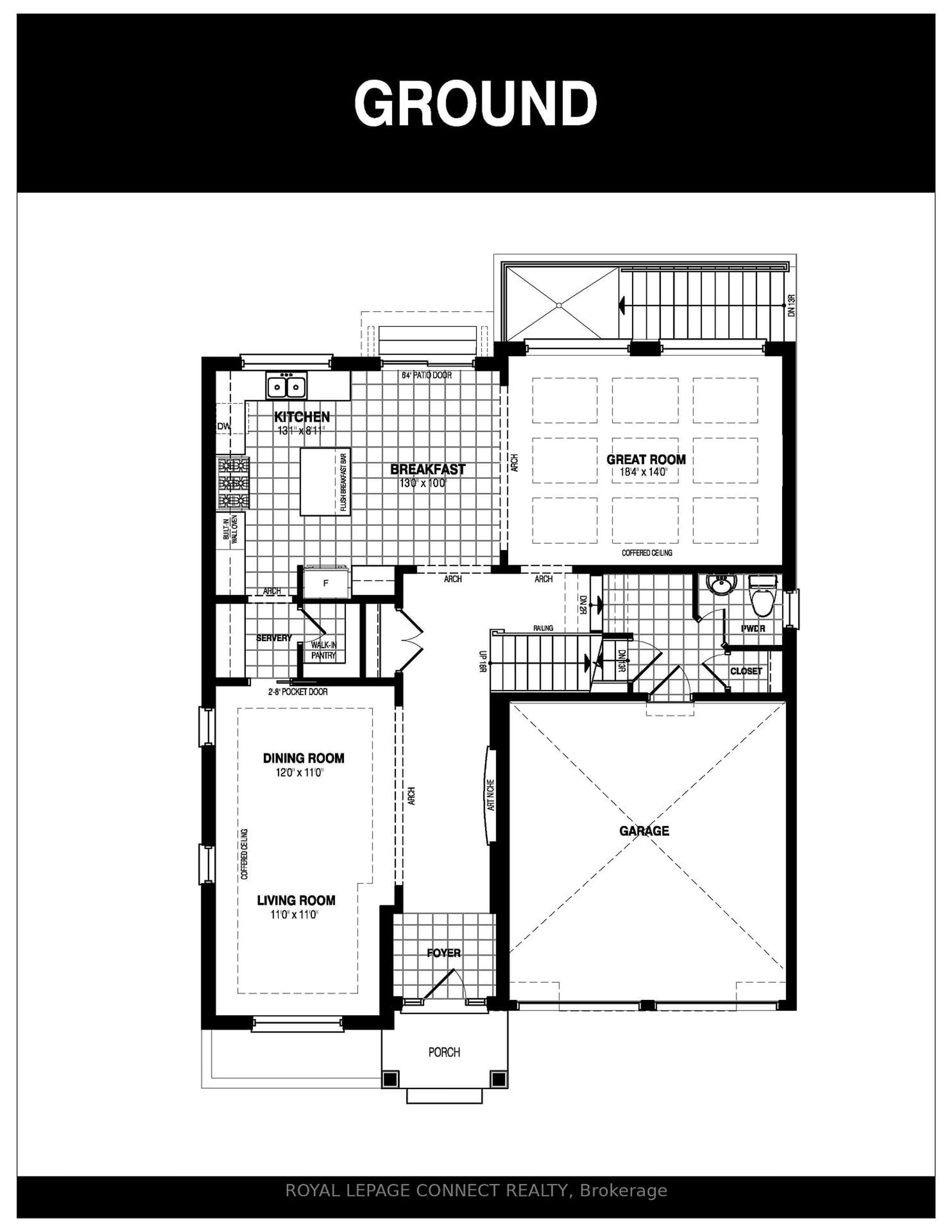 Floor plan for 393 Rosebank Rd, Pickering Ontario L1W 2N3