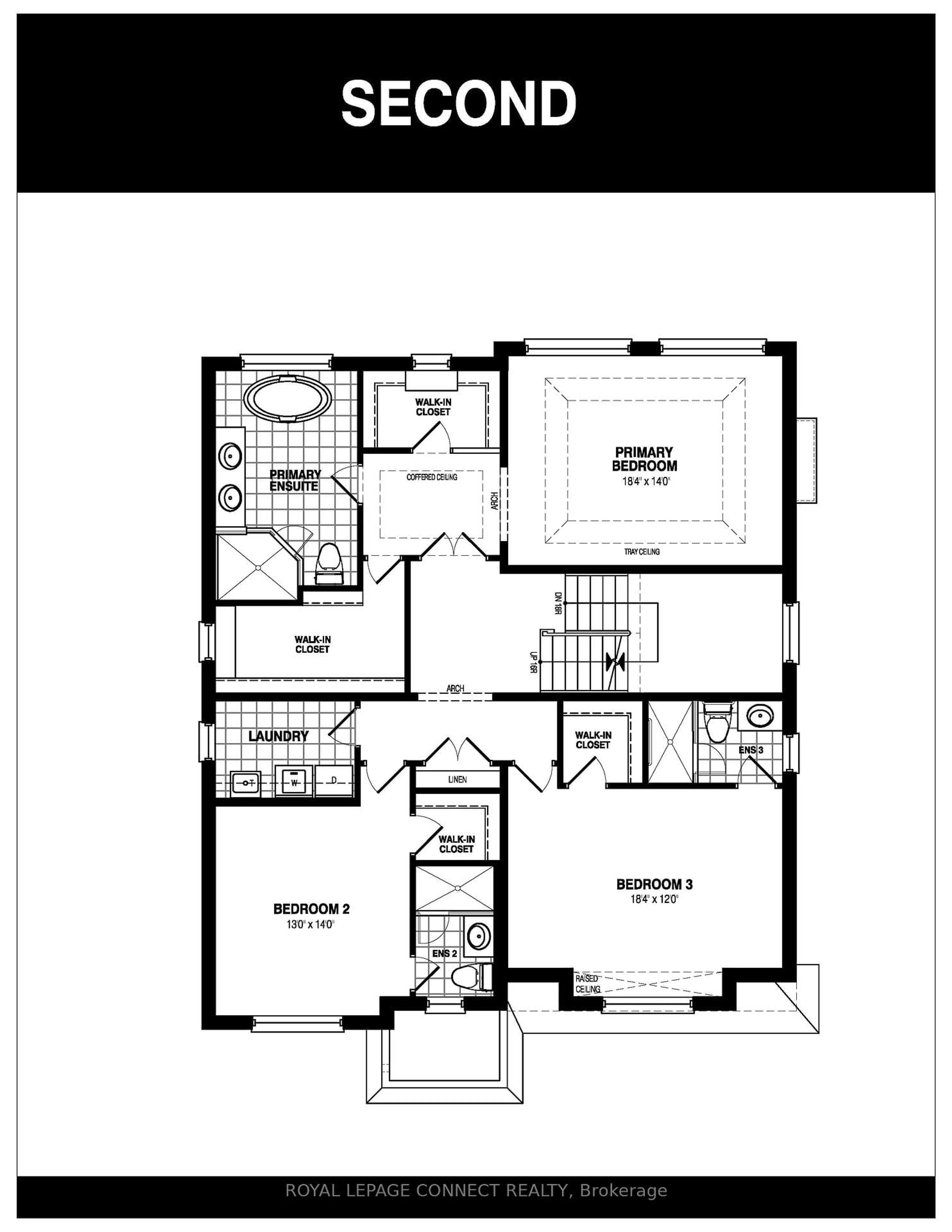 Floor plan for 393 Rosebank Rd, Pickering Ontario L1W 2N3