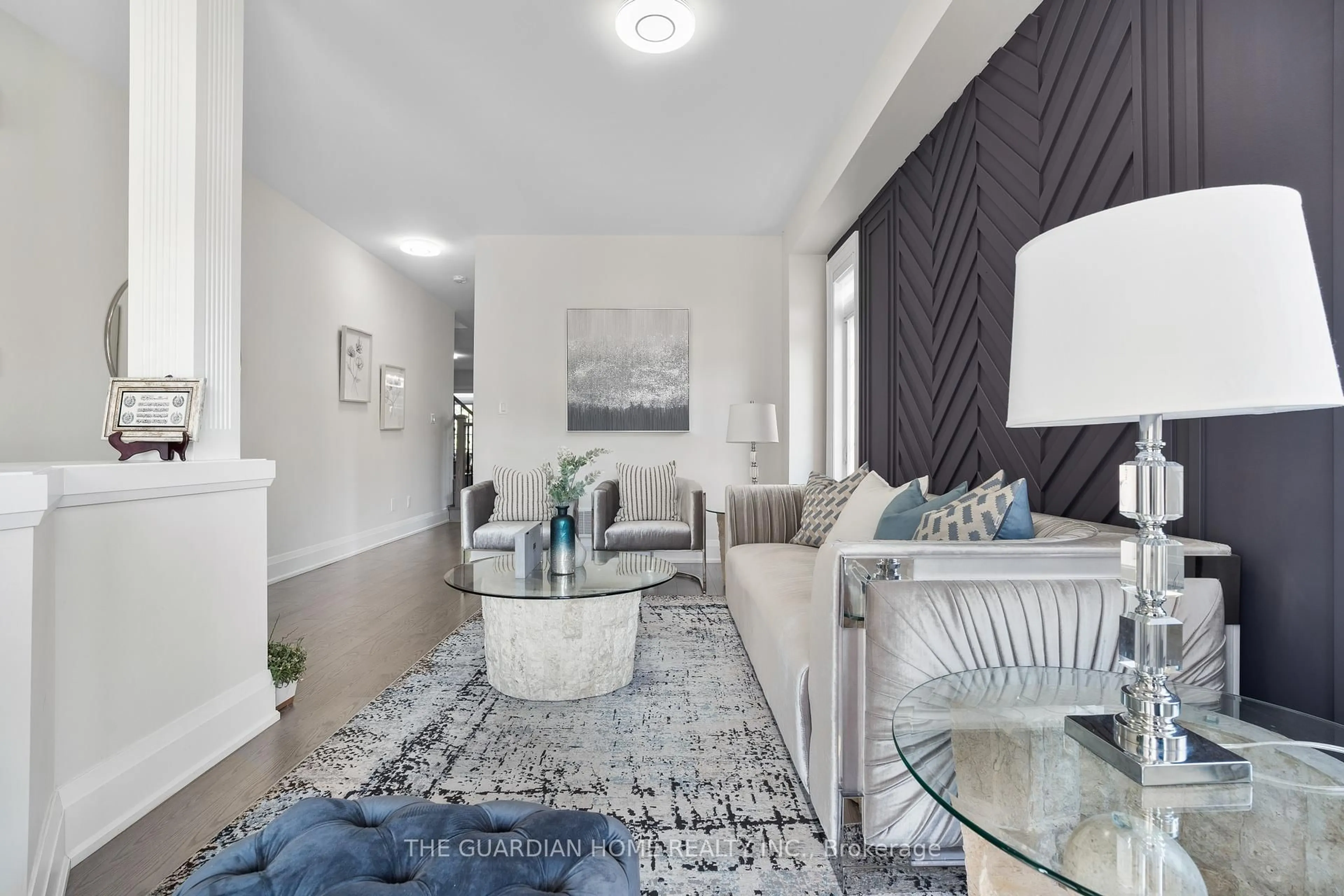 Living room with furniture, unknown for 37 Hickling Lane, Ajax Ontario L1T 0P9