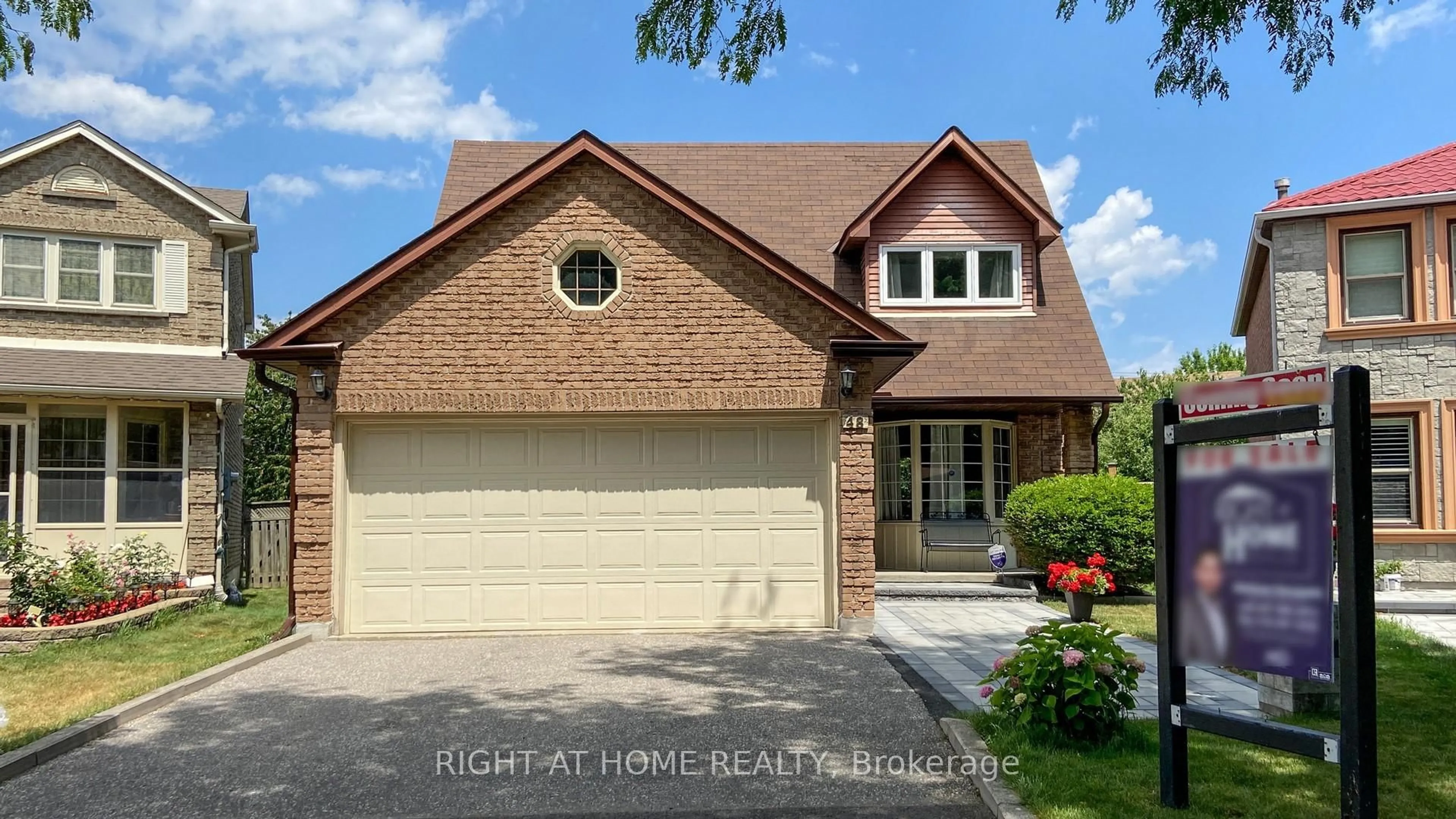 Home with brick exterior material, street for 48 Fishery Rd, Toronto Ontario M1C 3R7