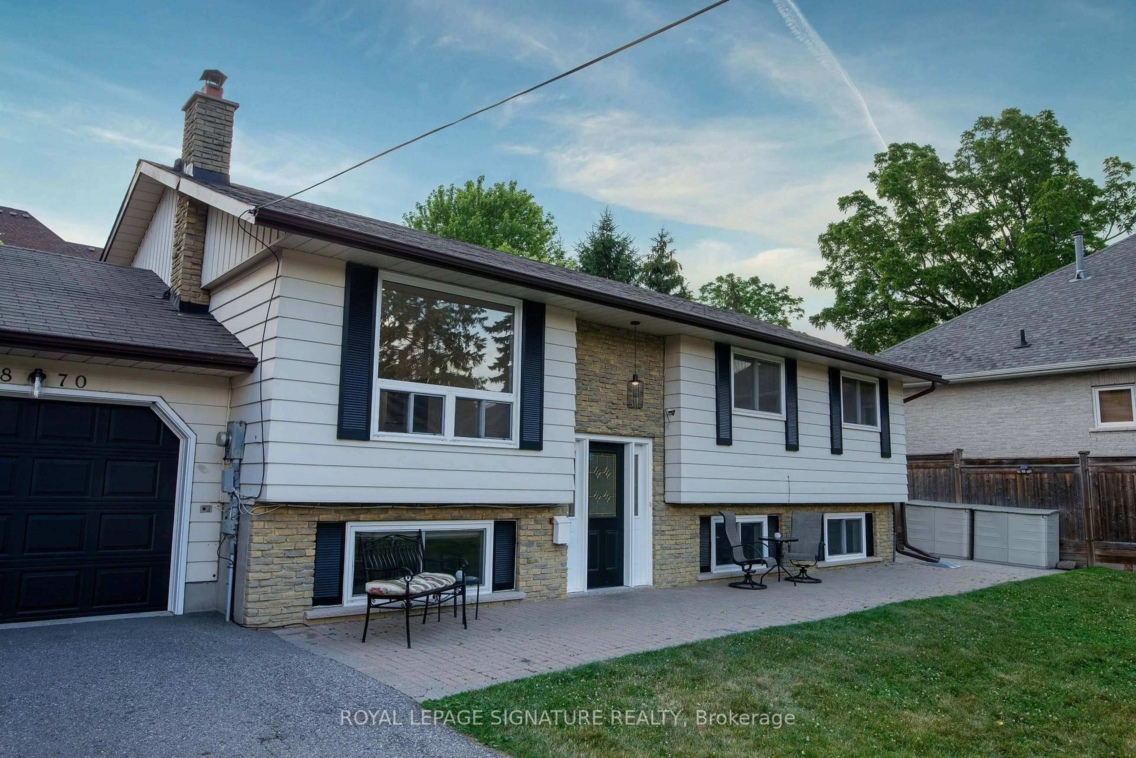 Home with vinyl exterior material, street for 1870 Spruce Hill Rd, Pickering Ontario L1V 1S7