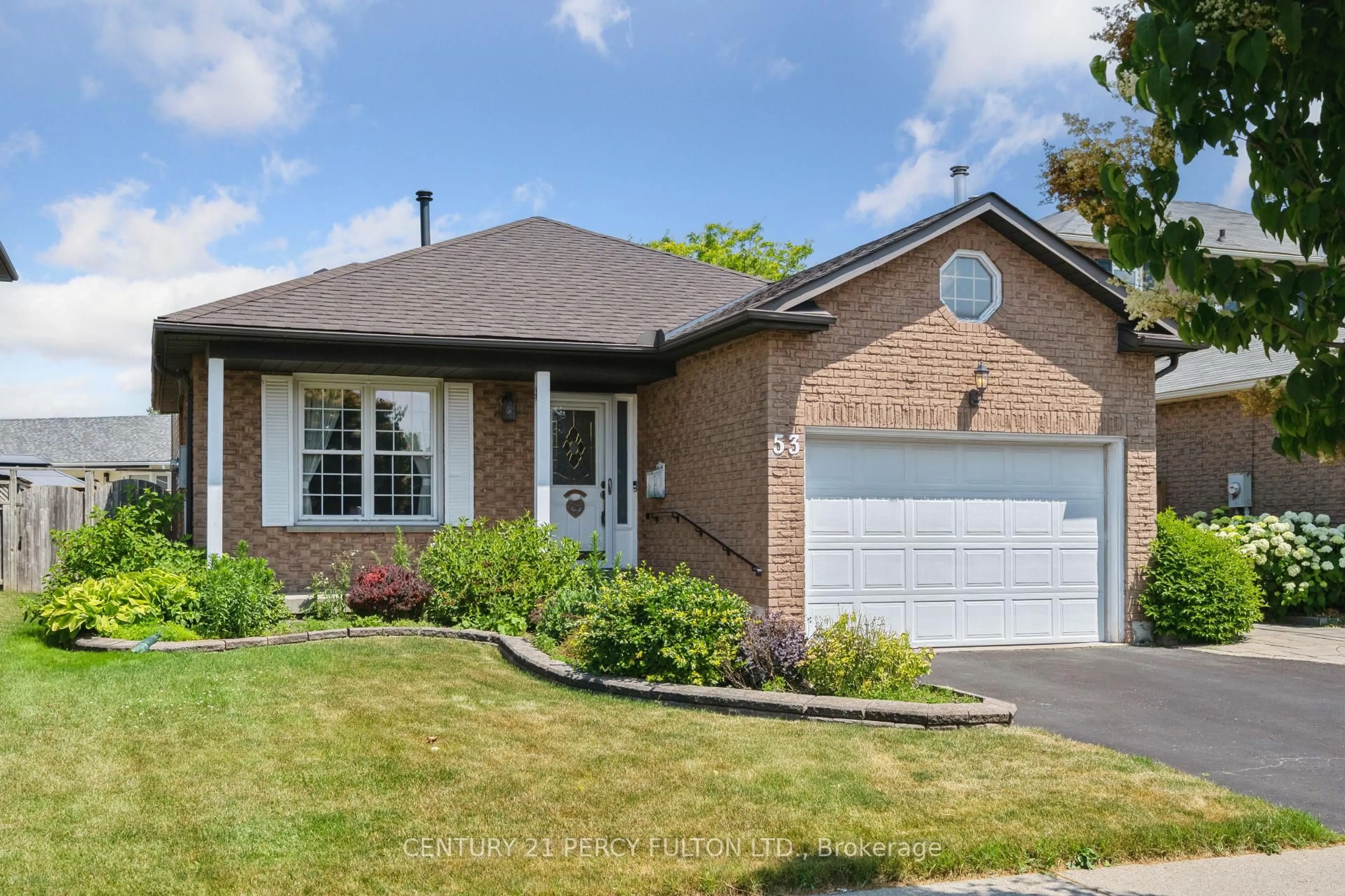 Home with brick exterior material, street for 53 Sandringham Dr, Clarington Ontario L1E 1X2
