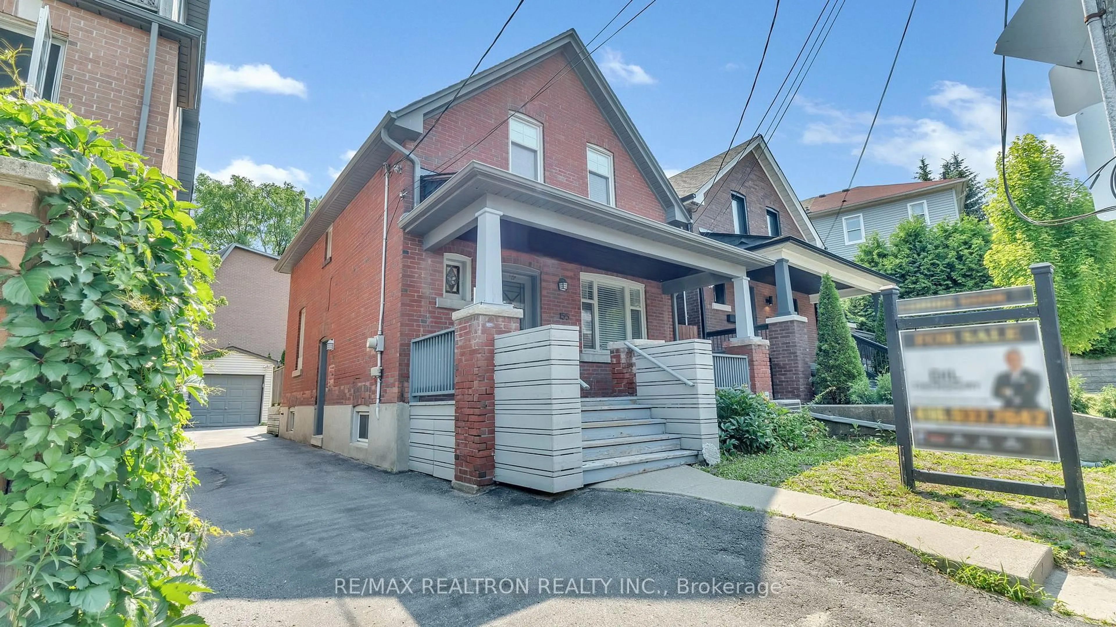 Home with brick exterior material, street for 155 Dawes Rd, Toronto Ontario M4C 5C3