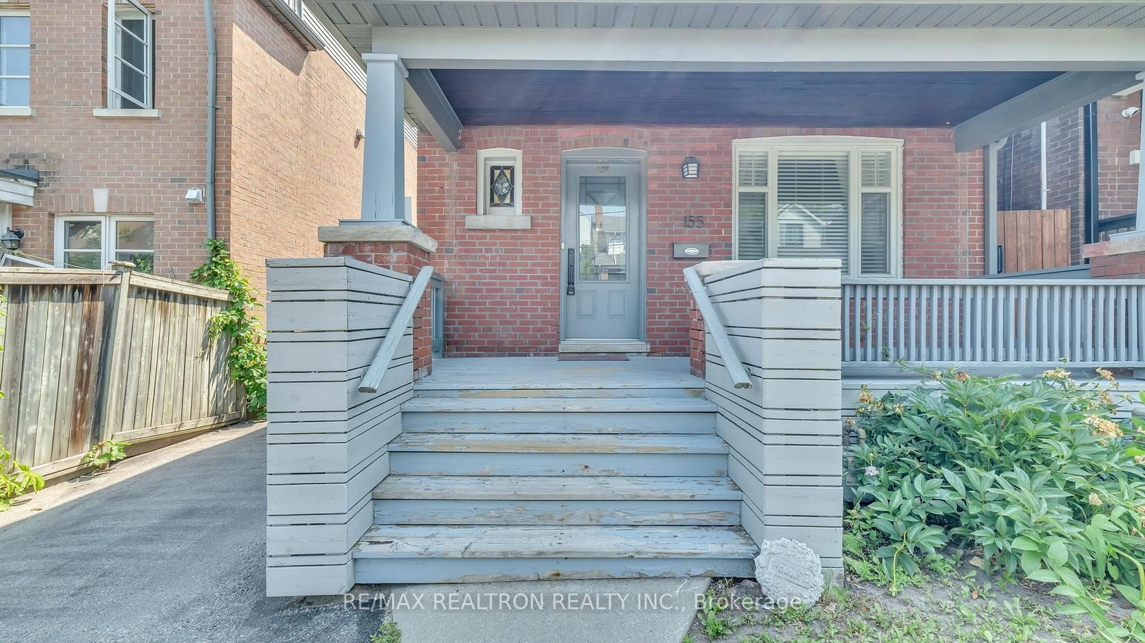 Home with brick exterior material, street for 155 Dawes Rd, Toronto Ontario M4C 5C3
