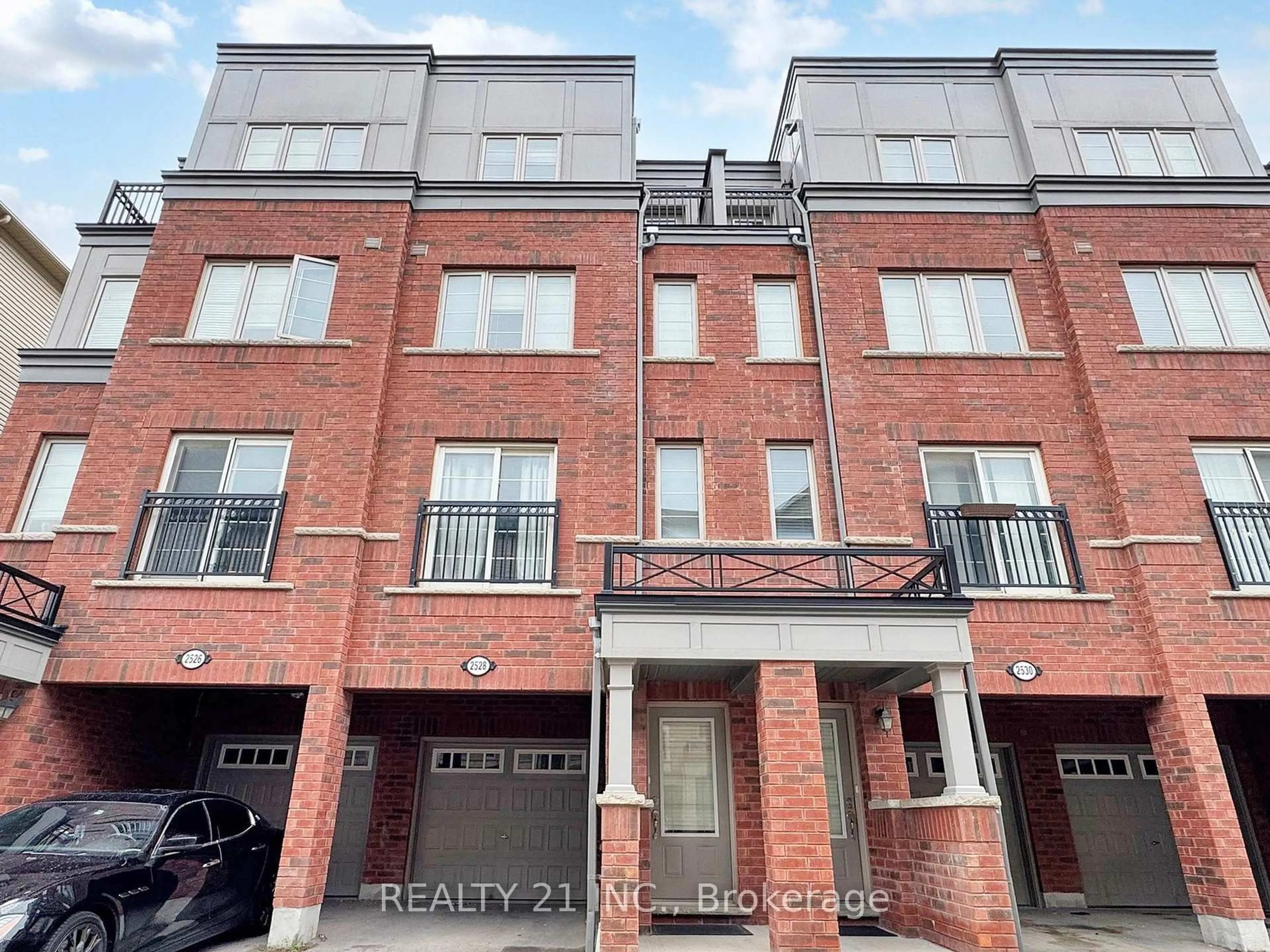 Home with brick exterior material, street for 2528 Bromus Path, Oshawa Ontario L1H 7K4