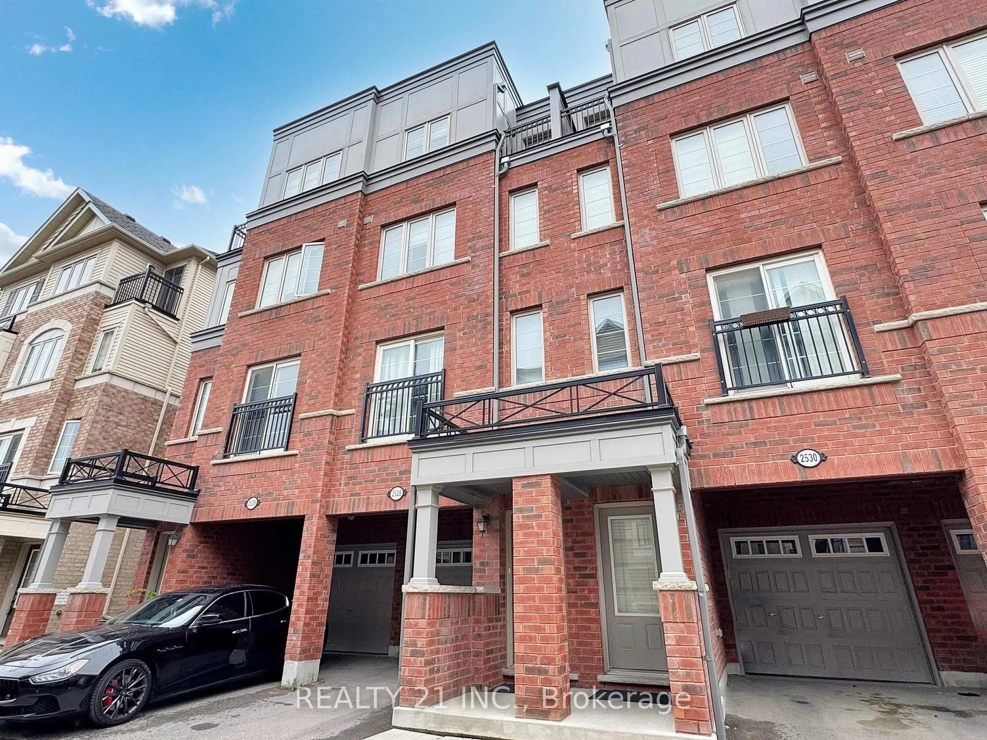 Home with brick exterior material, street for 2528 Bromus Path, Oshawa Ontario L1H 7K4