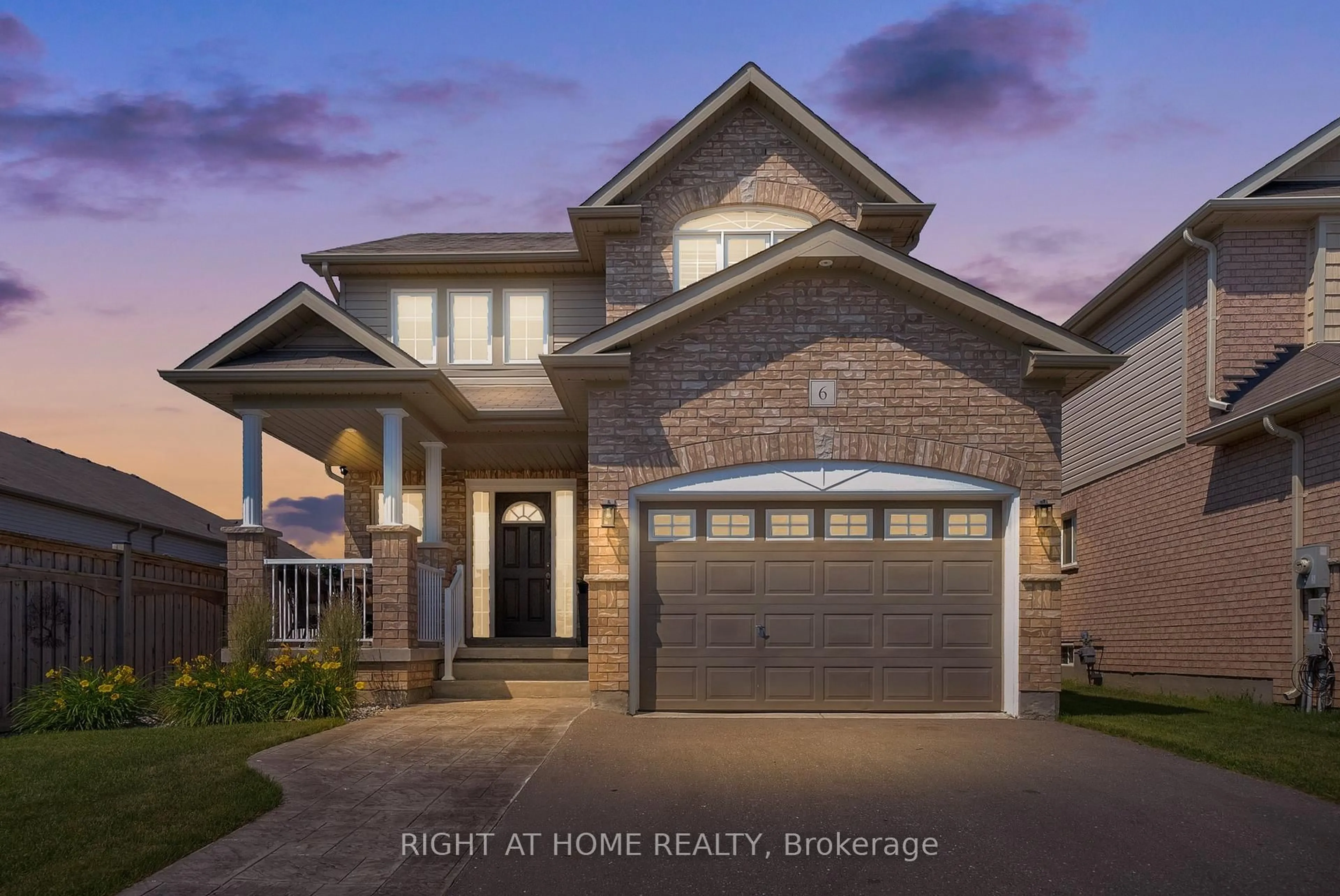 Home with brick exterior material, street for 6 Vetzal Crt, Clarington Ontario L1E 0H3