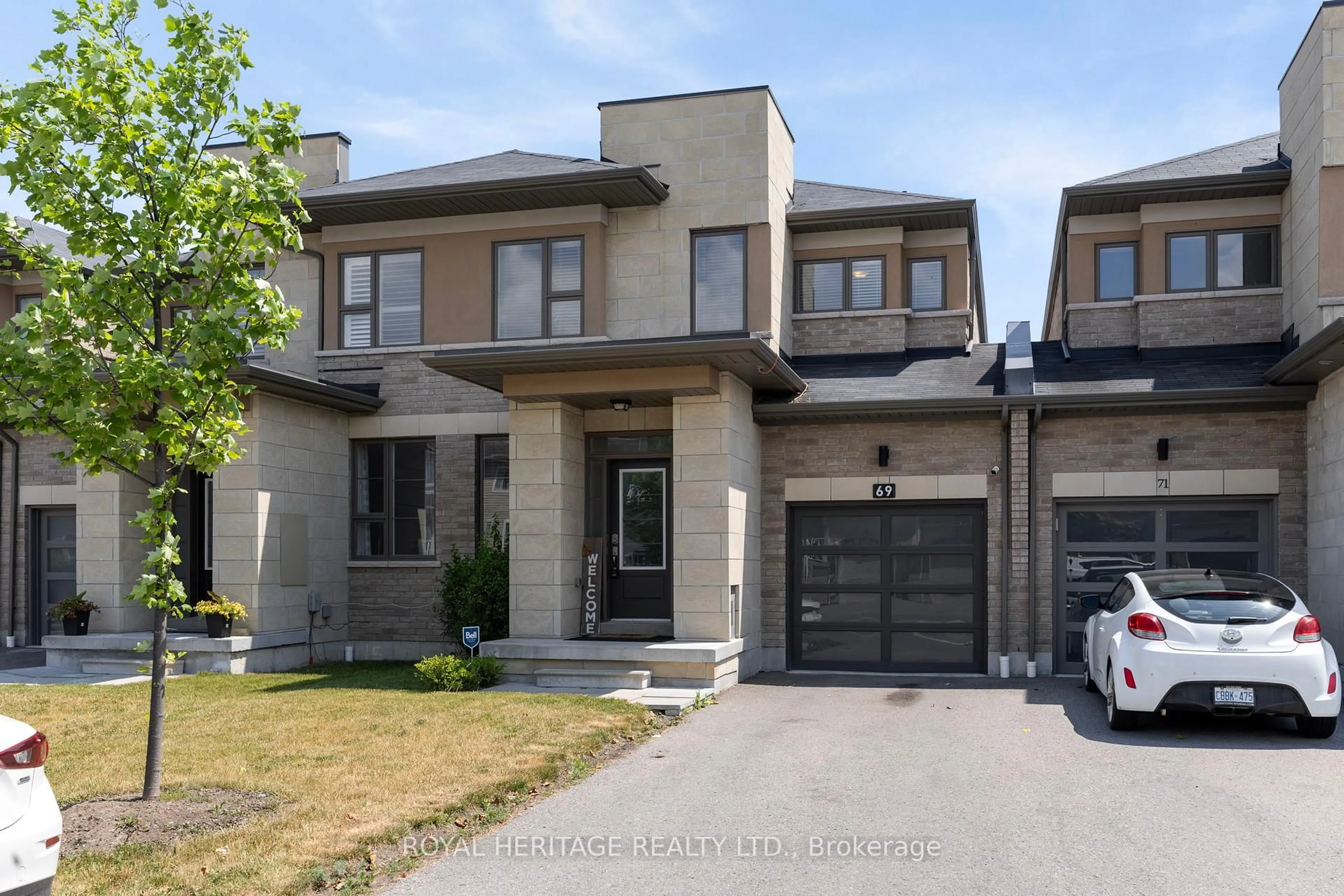 Home with brick exterior material, street for 69 Barrister Ave, Whitby Ontario L1R 0N3