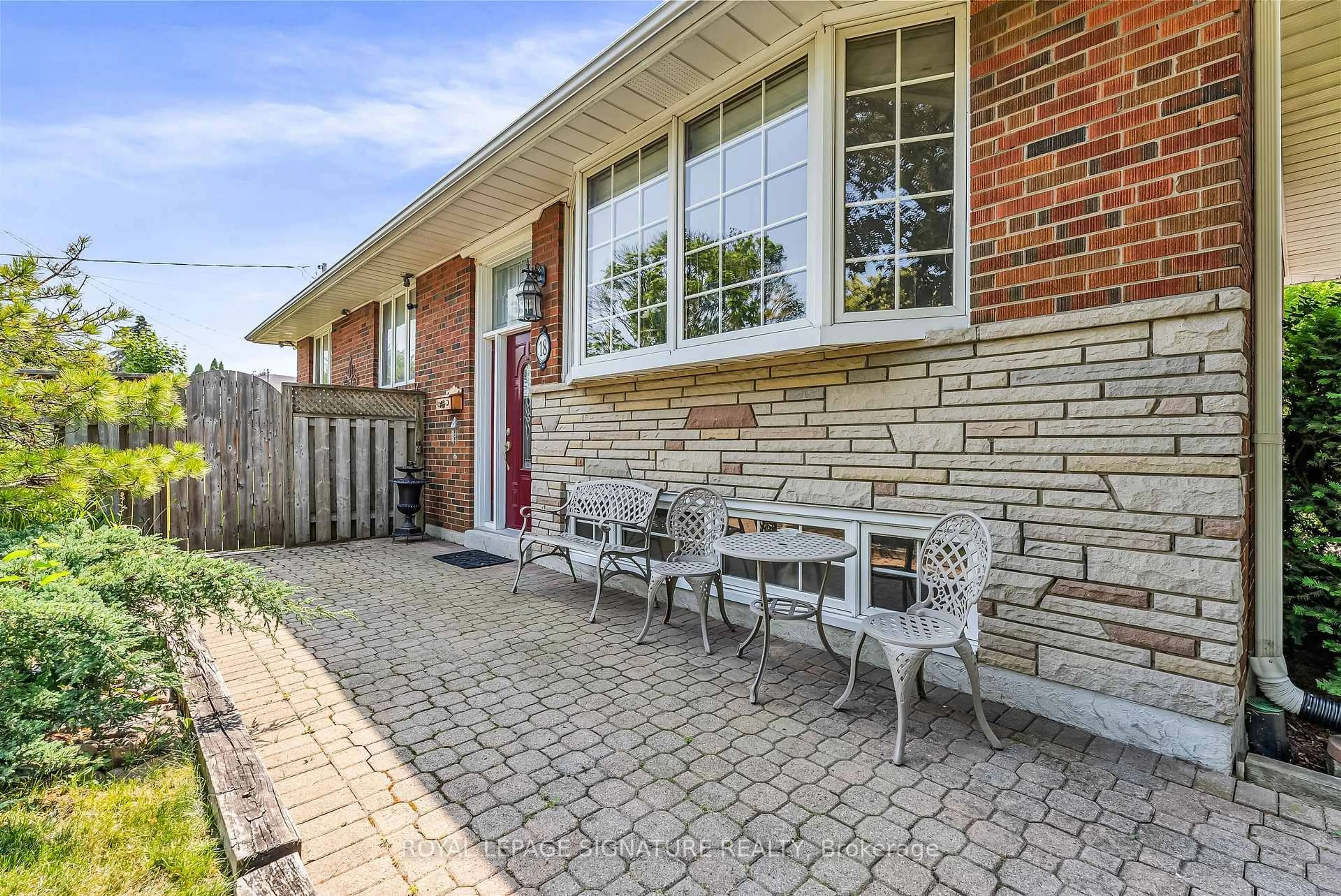 Home with brick exterior material, street for 18 Verlaine Pl, Toronto Ontario M1P 3X3
