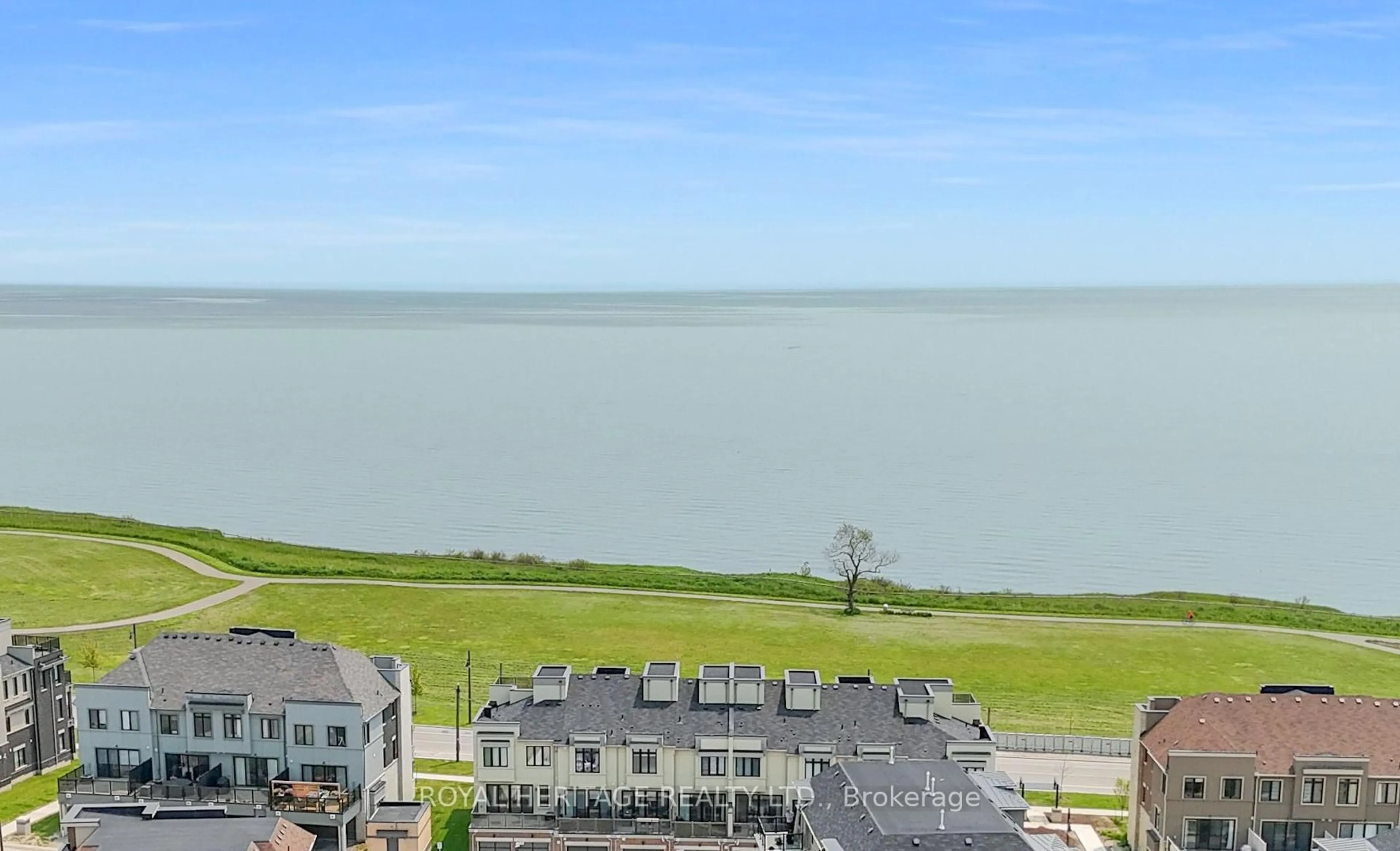 A pic from outside/outdoor area/front of a property/back of a property/a pic from drone, water/lake/river/ocean view for 647 Port Darlington Rd, Clarington Ontario L1C 7G2