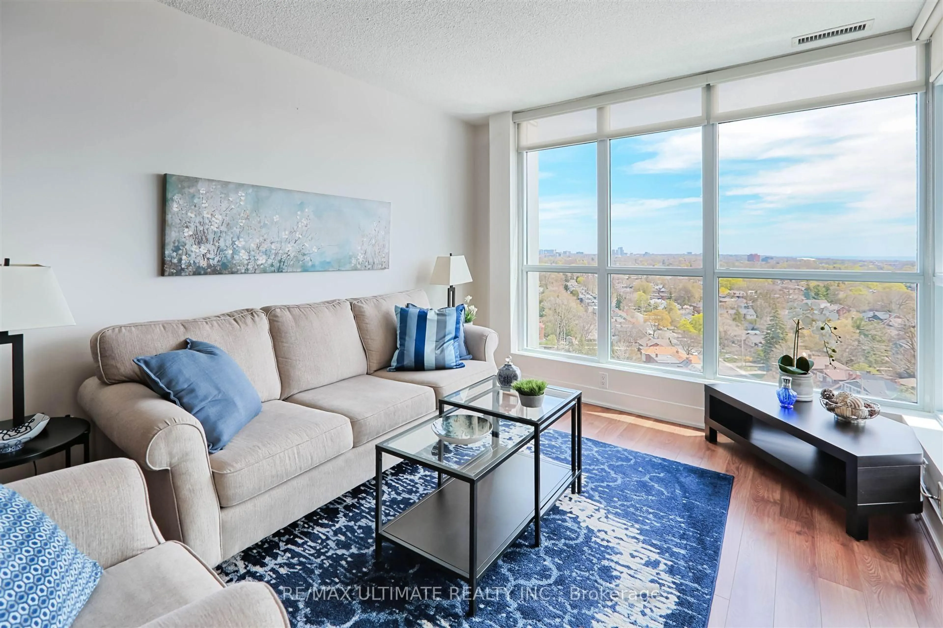 Living room with furniture, unknown for 1048 Broadview Ave #1604, Toronto Ontario M4K 2B8