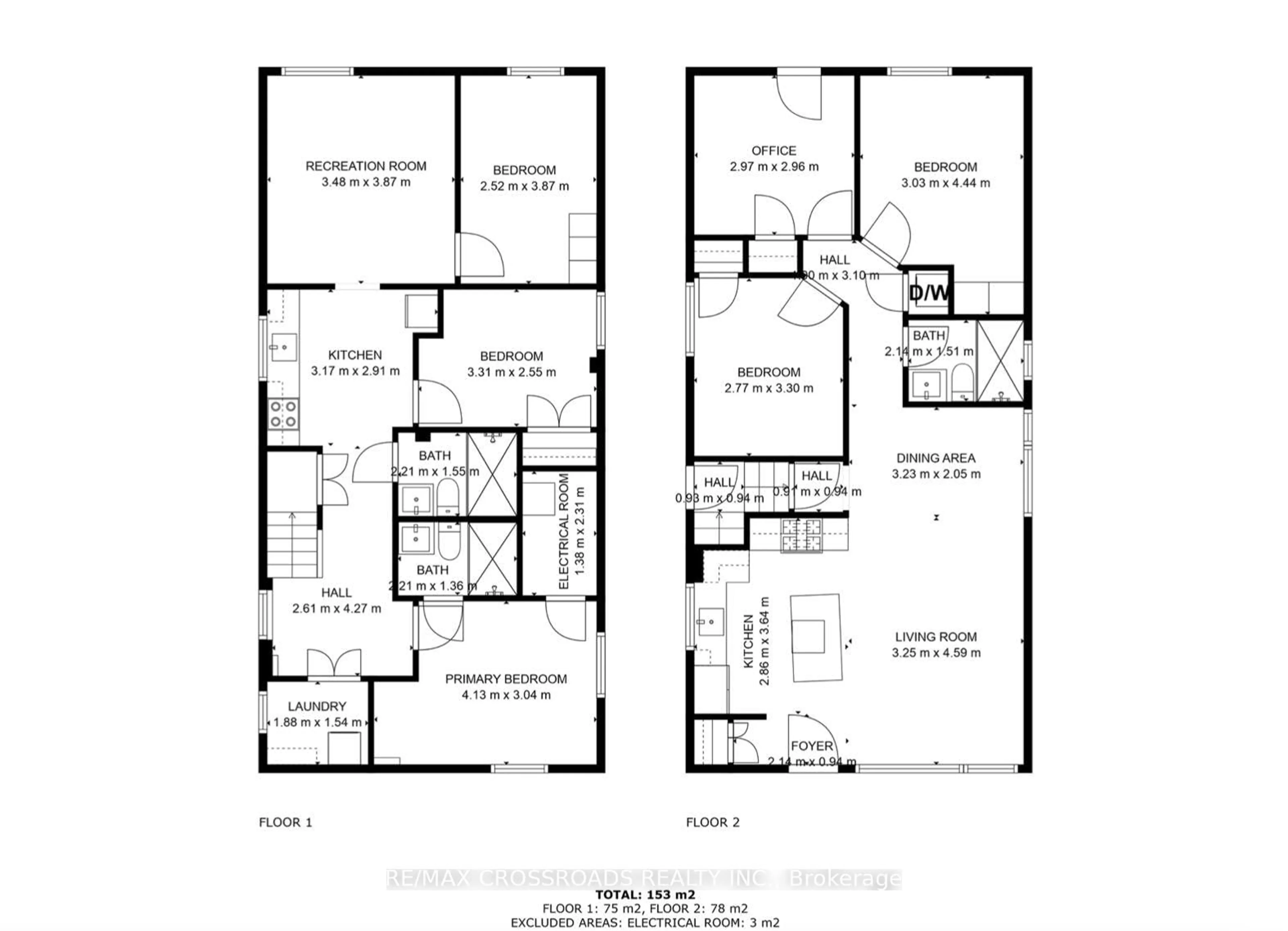 Floor plan for 21 Karnwood Dr, Toronto Ontario M1L 2Z4