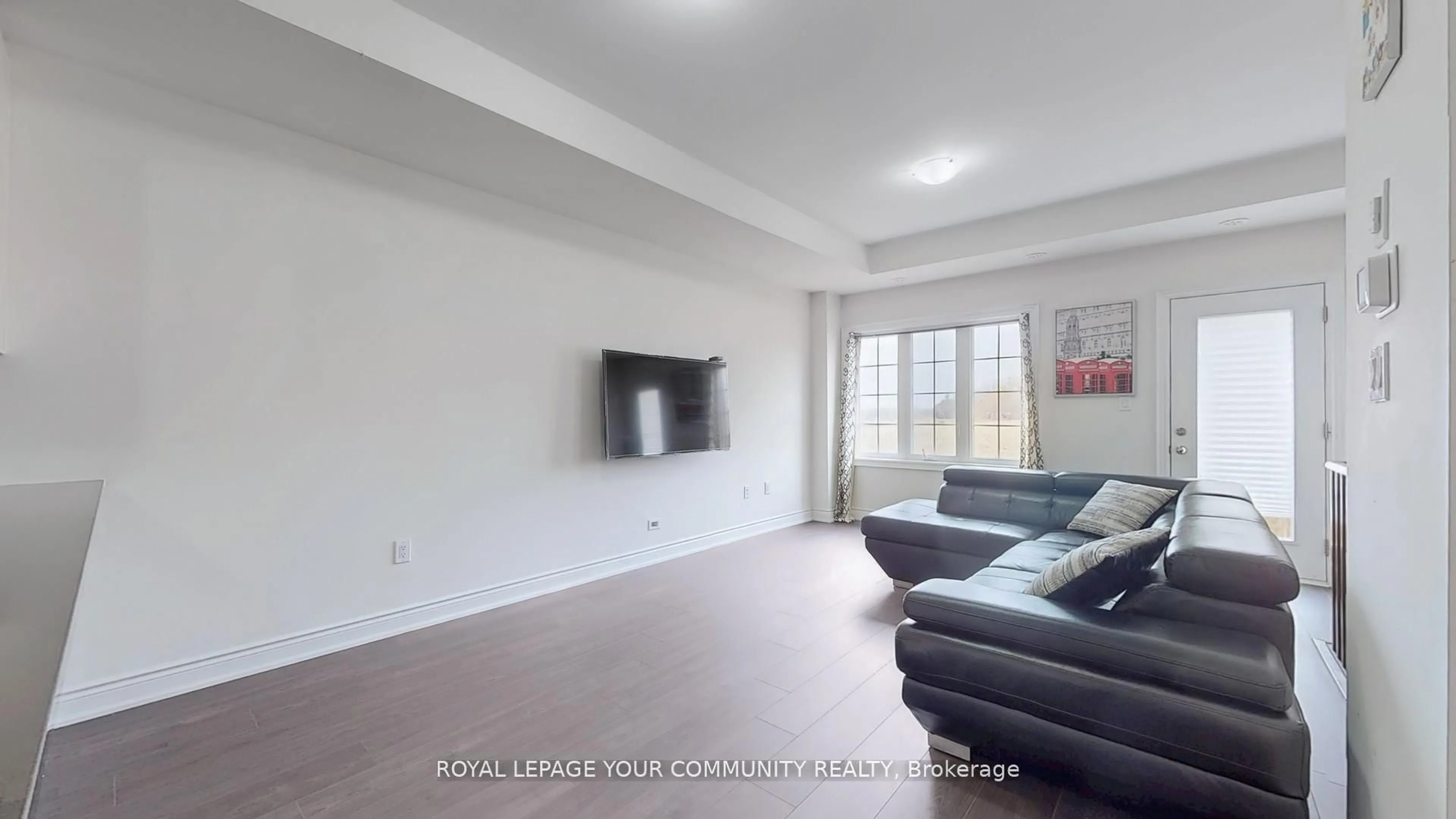 Living room with furniture, unknown for 2681 Magdalen Path #35, Oshawa Ontario L1L 0R6