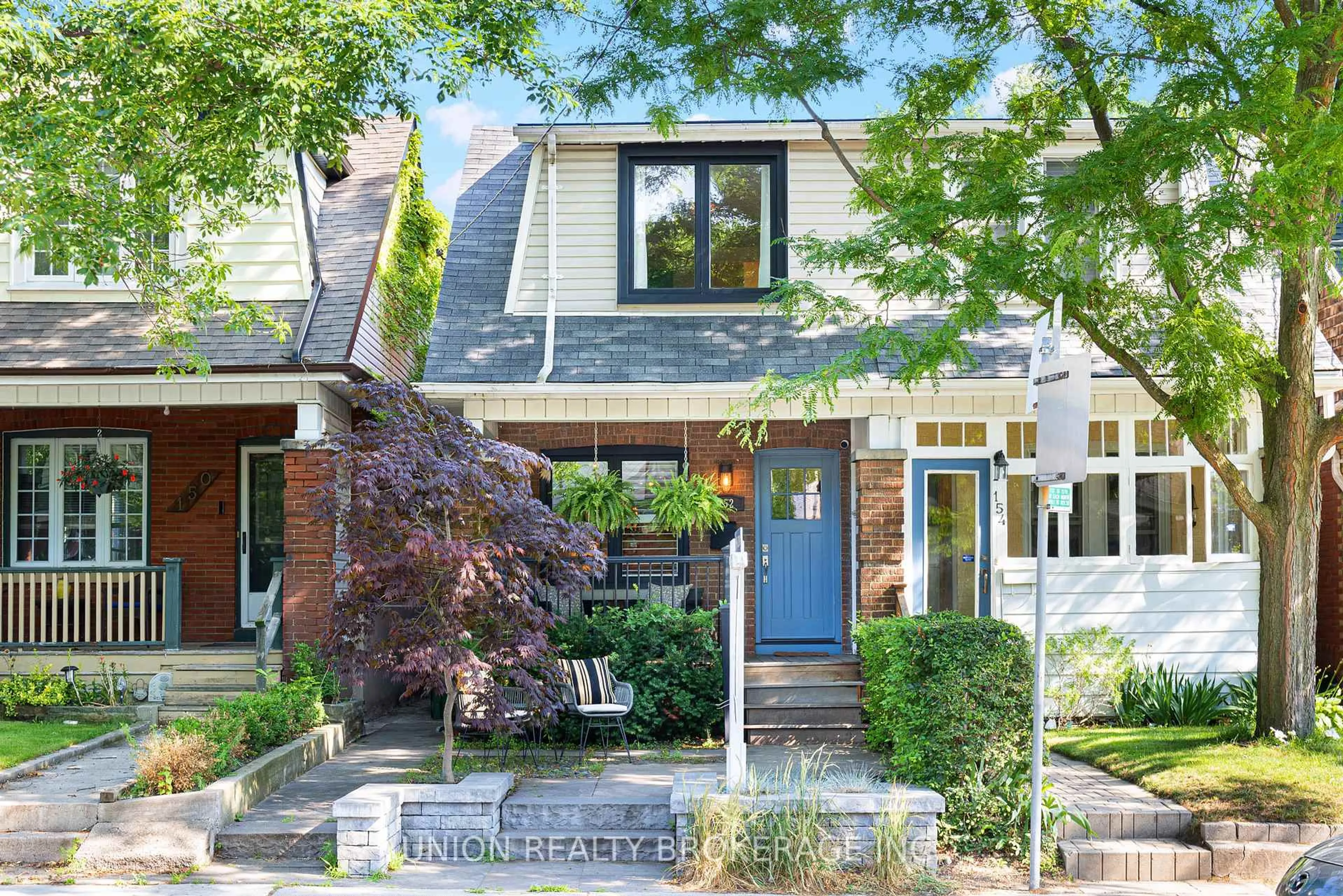 Home with brick exterior material, street for 152 Milverton Blvd, Toronto Ontario M4J 1V3