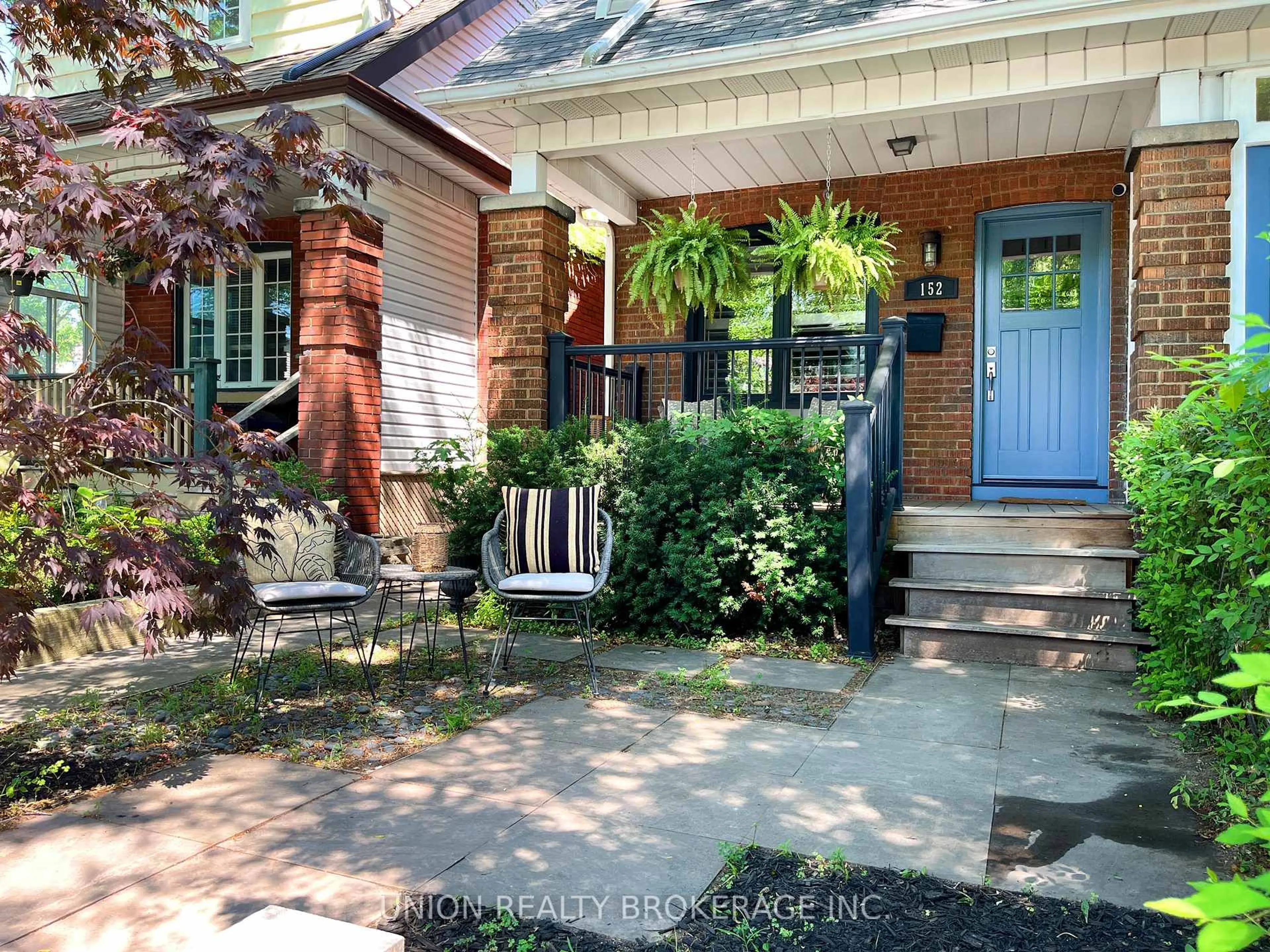 Home with brick exterior material, street for 152 Milverton Blvd, Toronto Ontario M4J 1V3