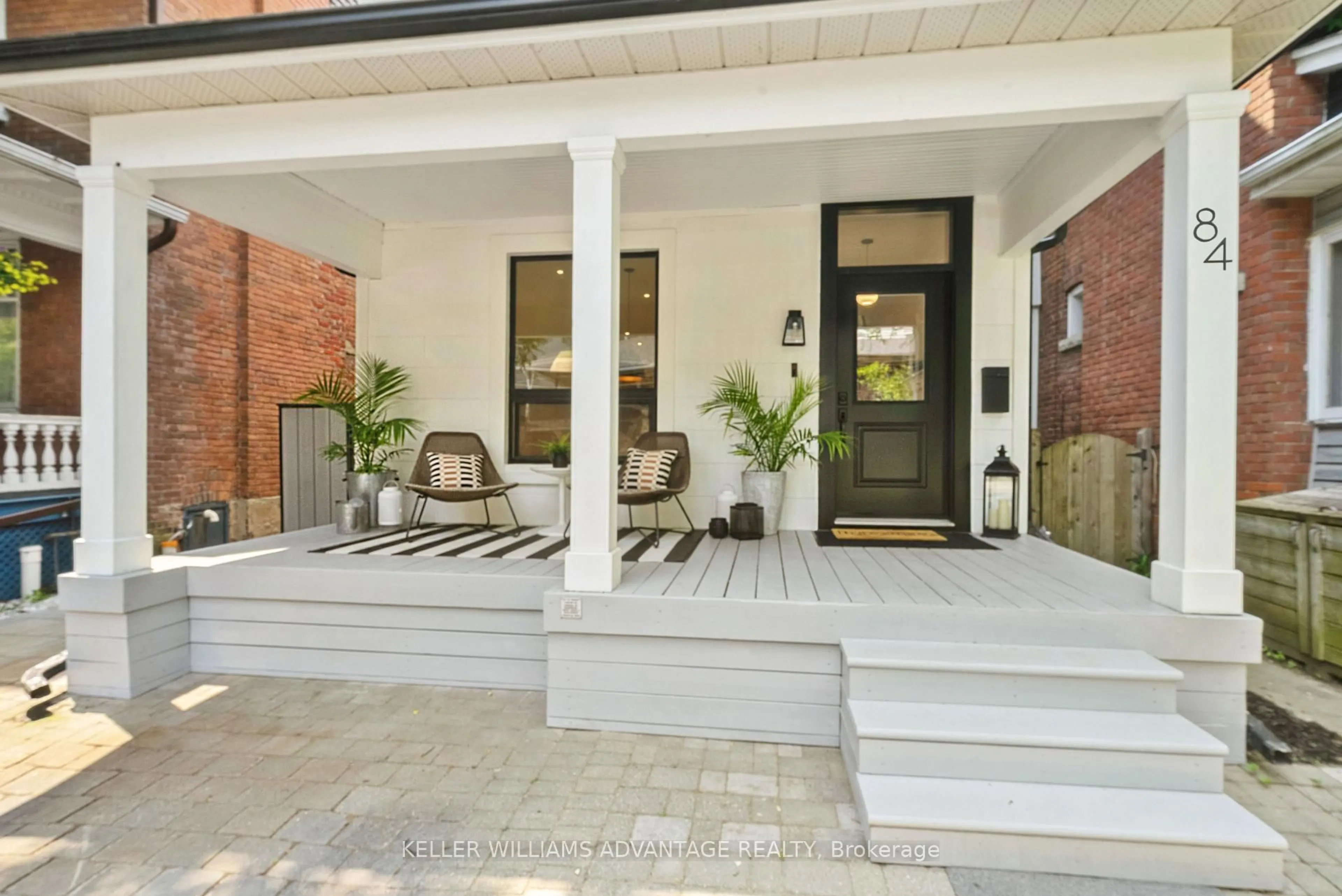 Indoor entryway for 84 Wheeler Ave, Toronto Ontario M4L 3V2