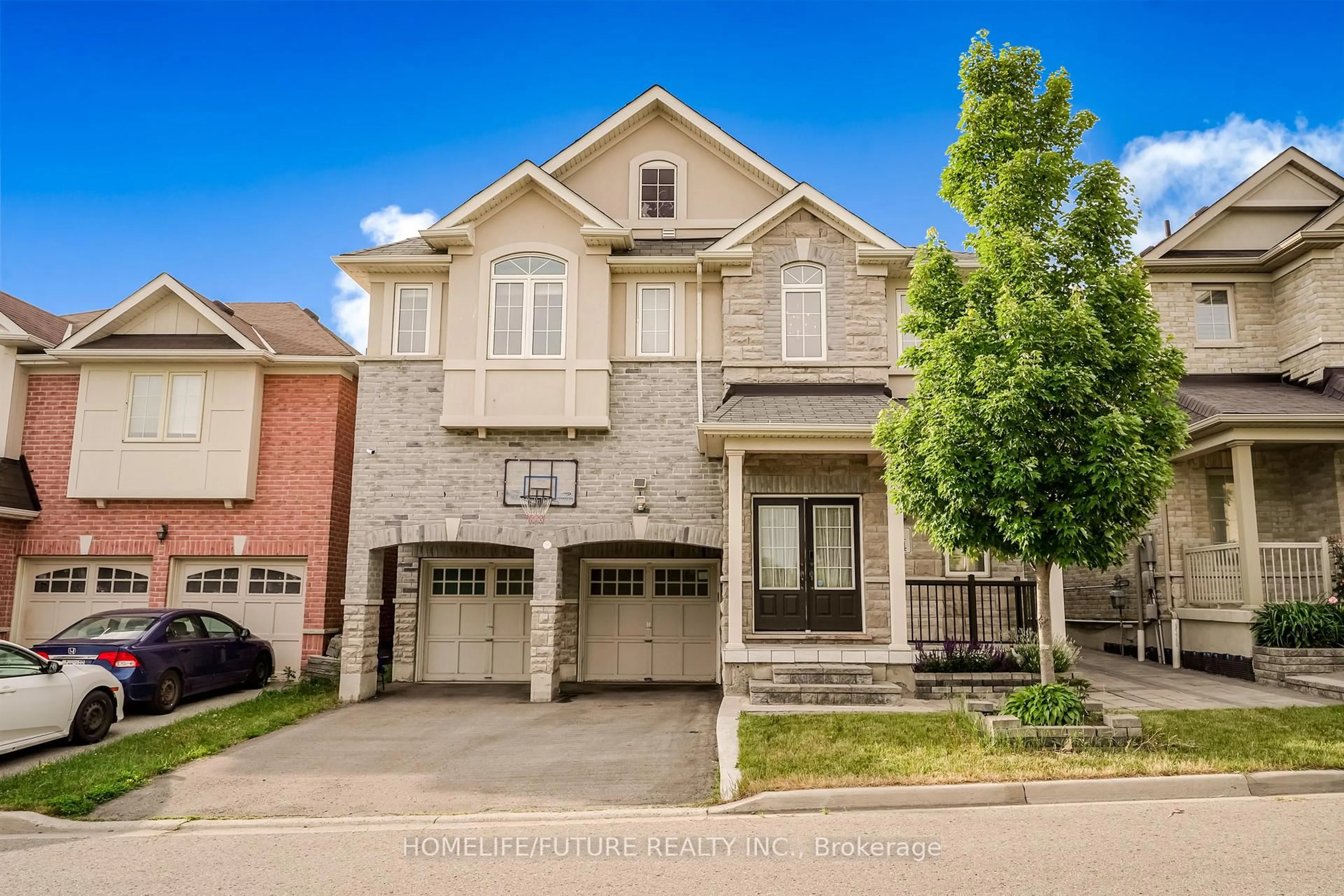 Home with brick exterior material, street for 14 Mosely Cres, Ajax Ontario L1Z 0M9
