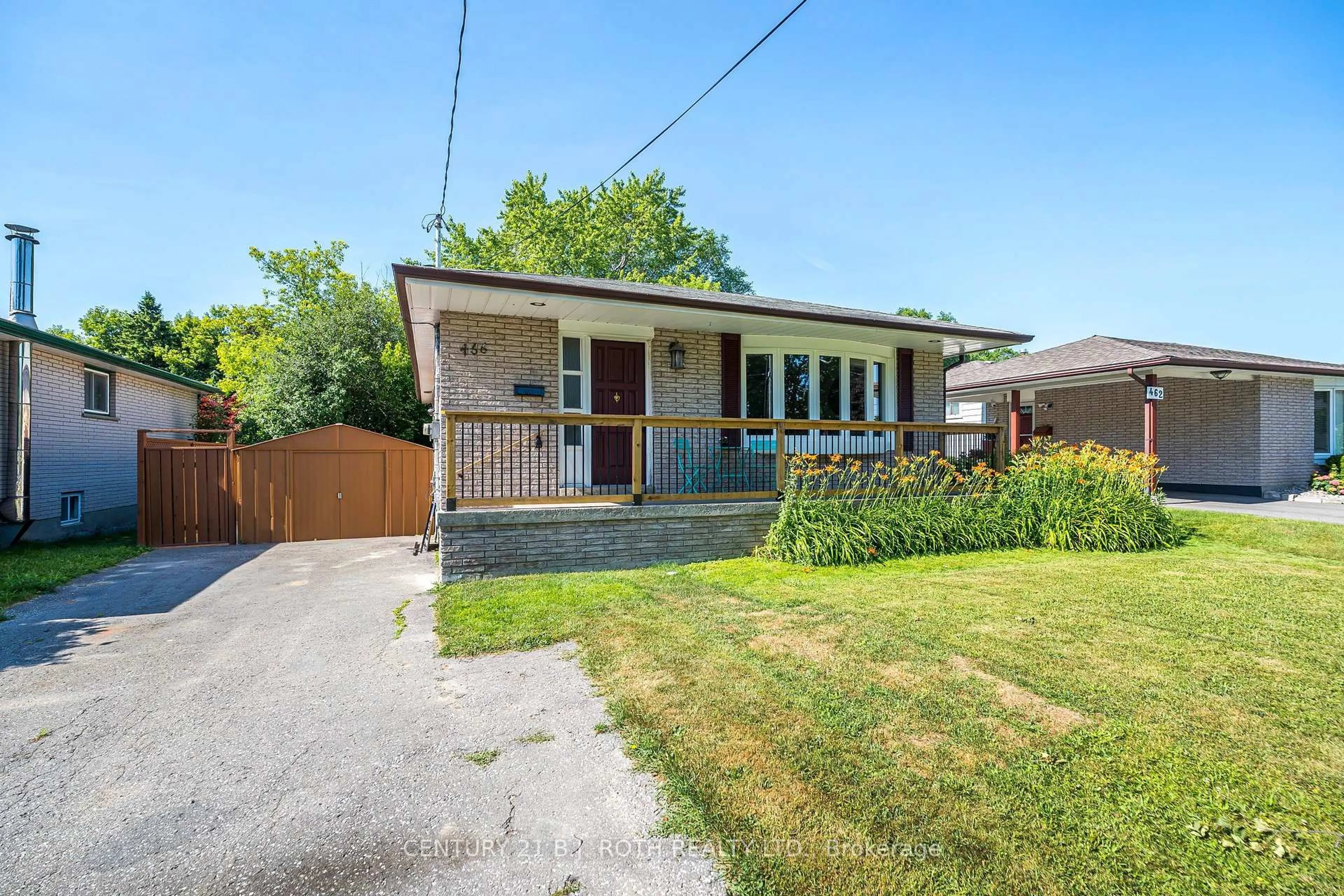 Home with brick exterior material, street for 466 Dianne Dr, Oshawa Ontario L1H 7A6