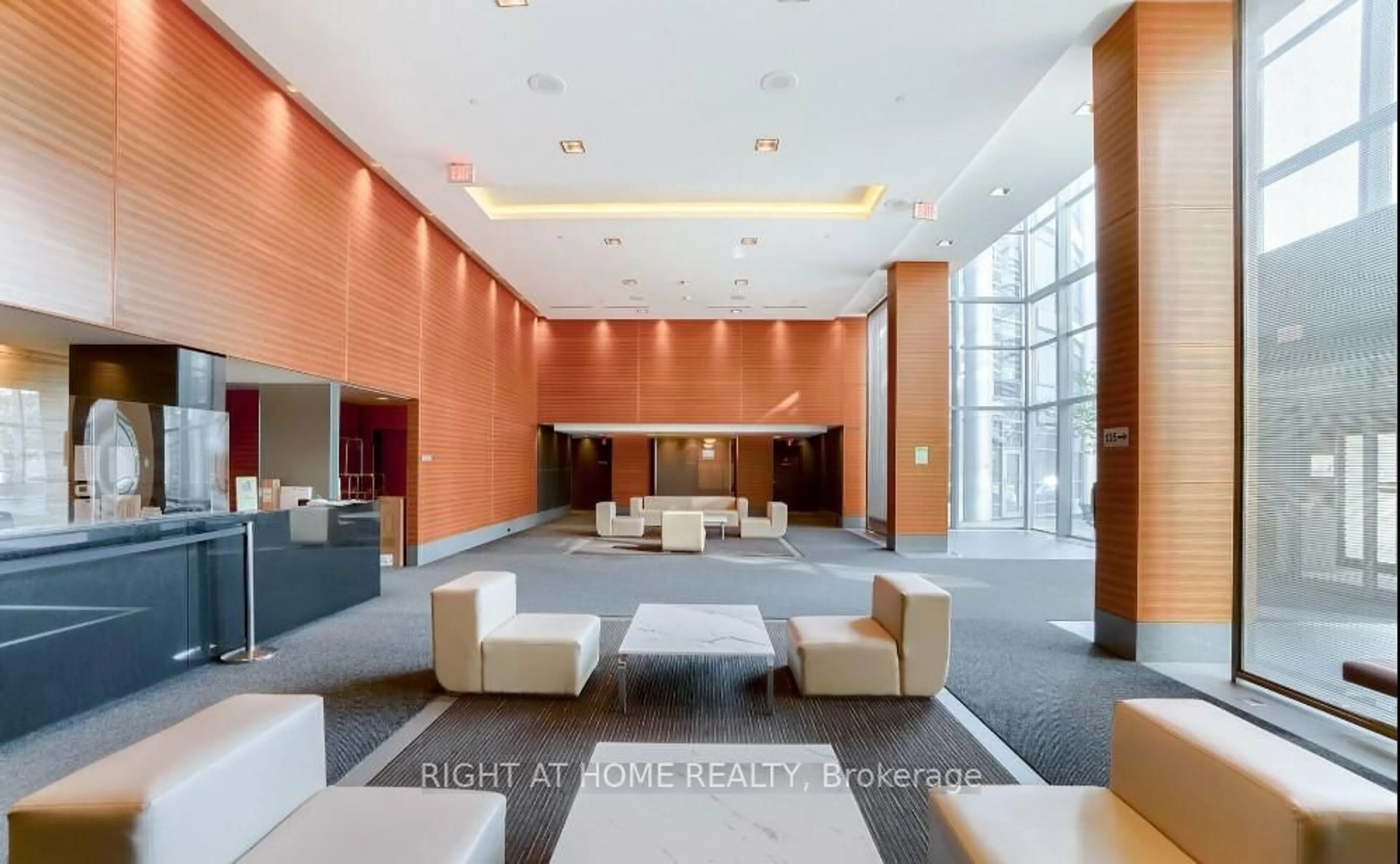 Lobby for 125 Village Green Sq #3703, Toronto Ontario M1S 0G3