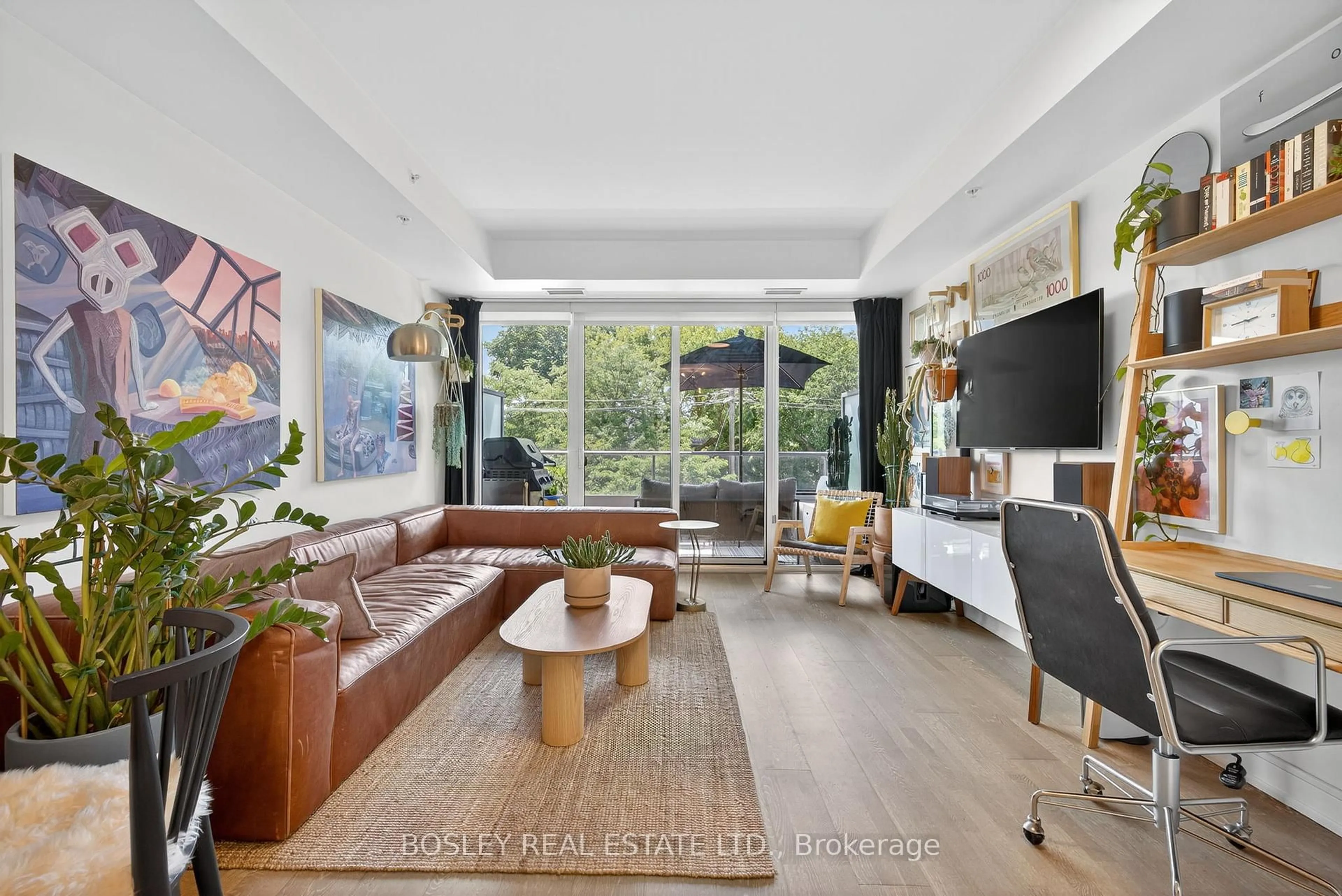 Living room with furniture, unknown for 1960 Queen St #305, Toronto Ontario M4L 1H8