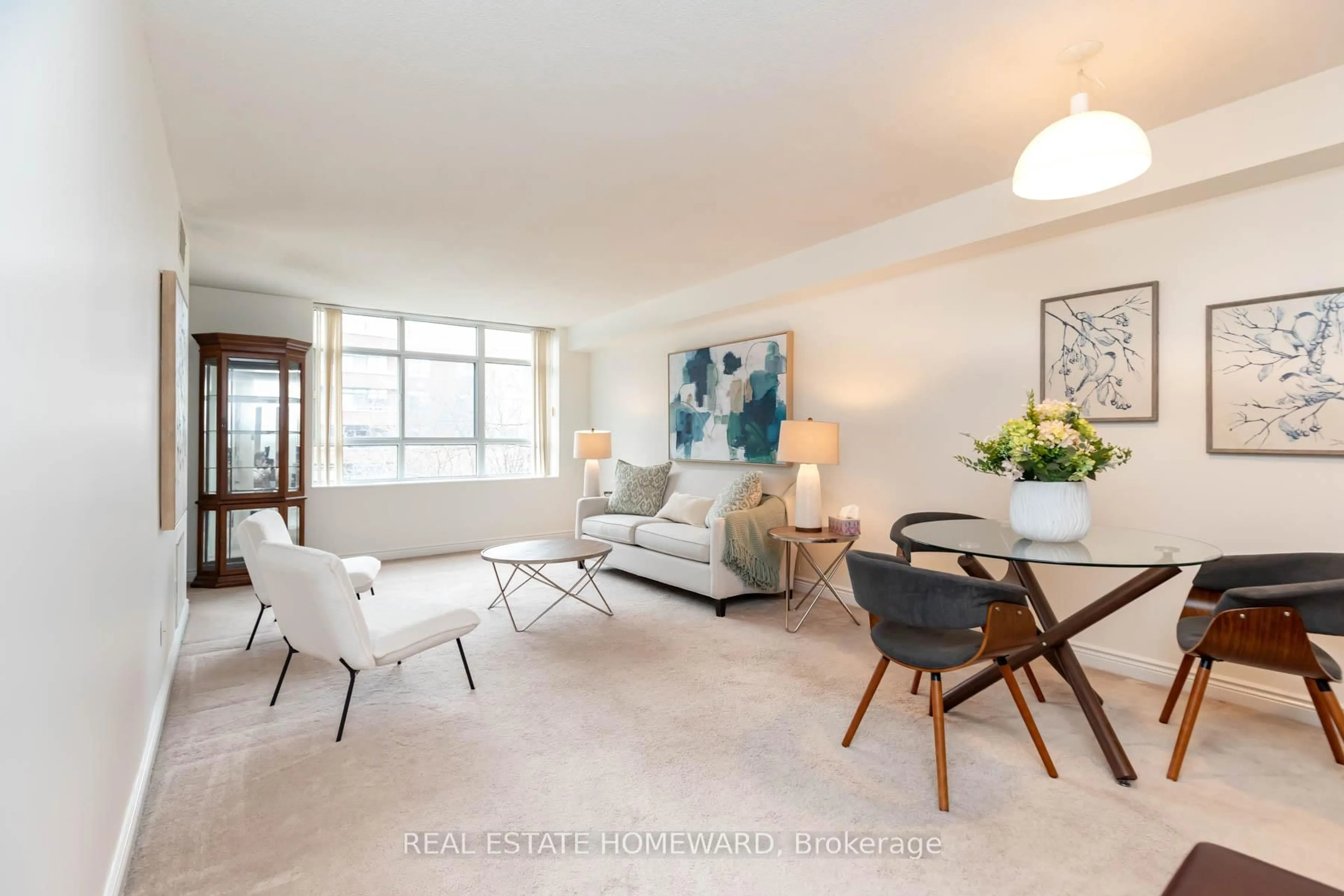 Living room with furniture, unknown for 1093 Kingston Rd Ave #409, Toronto Ontario M1N 4E2