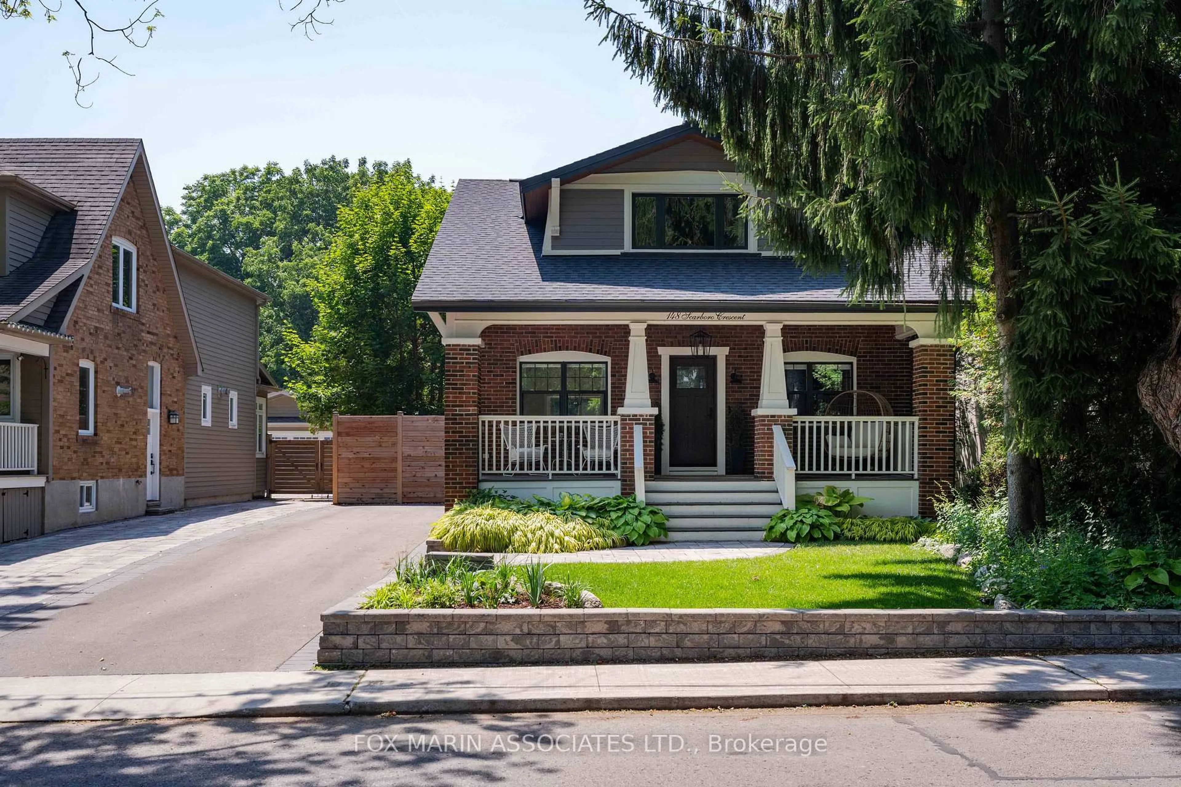 Home with brick exterior material, street for 148 Scarboro Cres, Toronto Ontario M1M 2J4