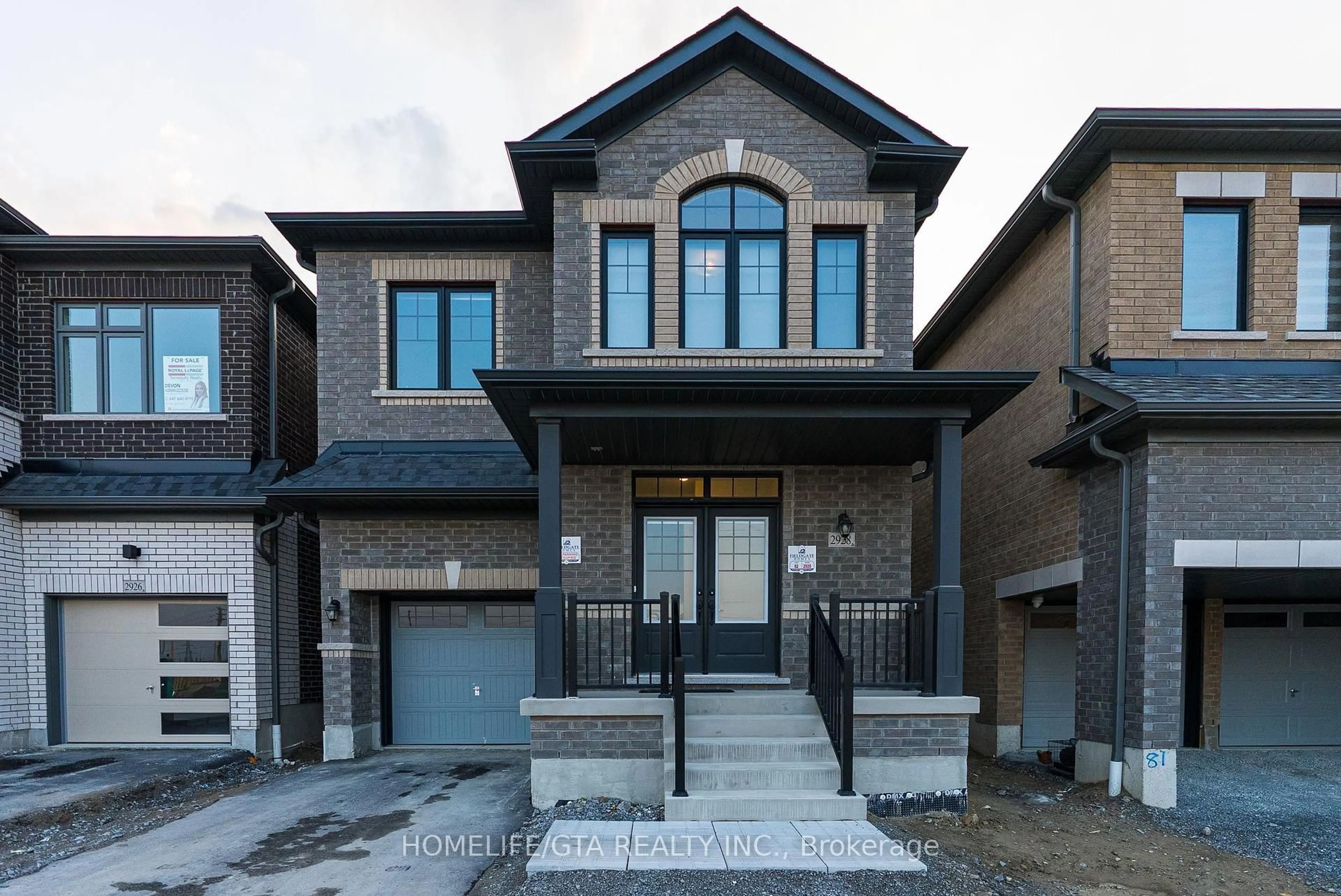 Home with brick exterior material, street for 2928 Starlight Dr, Pickering Ontario L1X 0S1