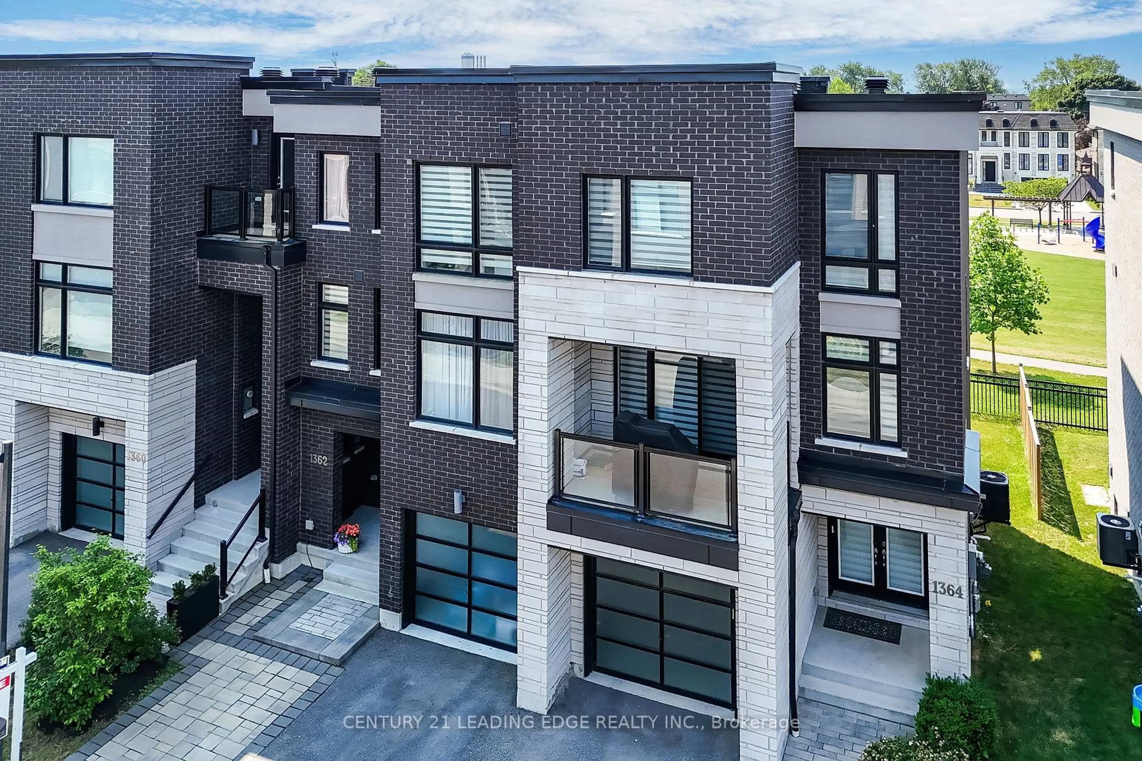 Home with brick exterior material, street for 1362 Gull Crossing, Pickering Ontario L1W 0B7