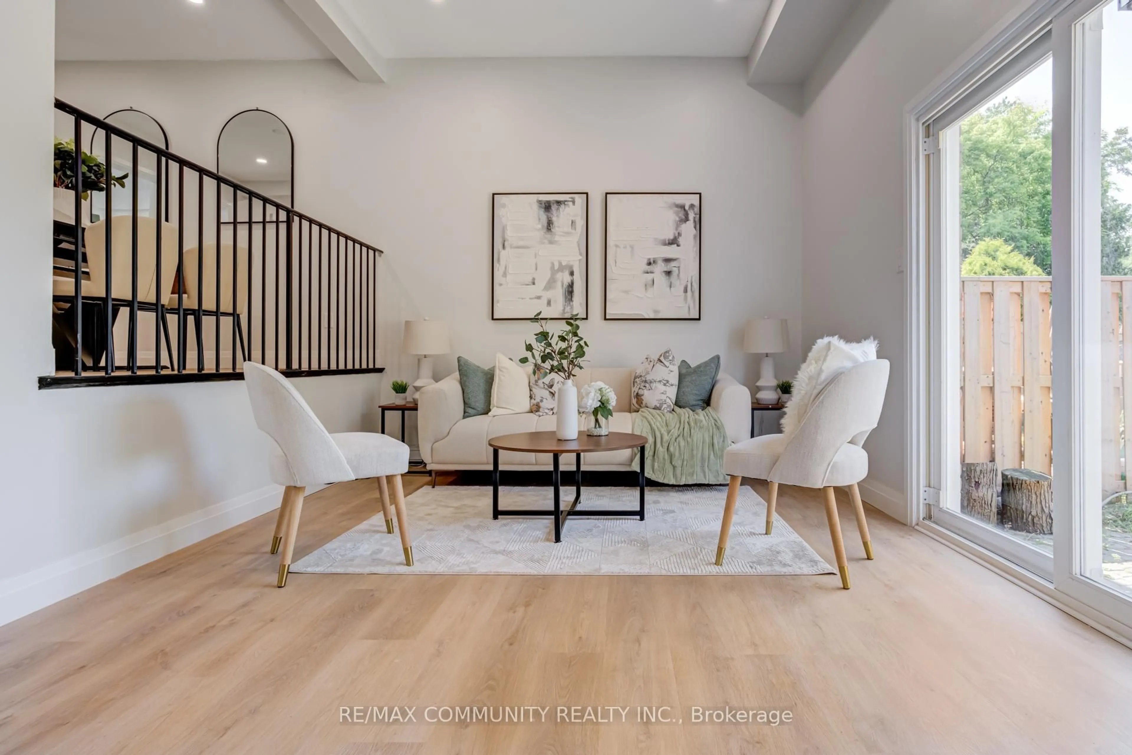 Living room with furniture, unknown for 121 Centennial Rd #24, Toronto Ontario M1C 2A8
